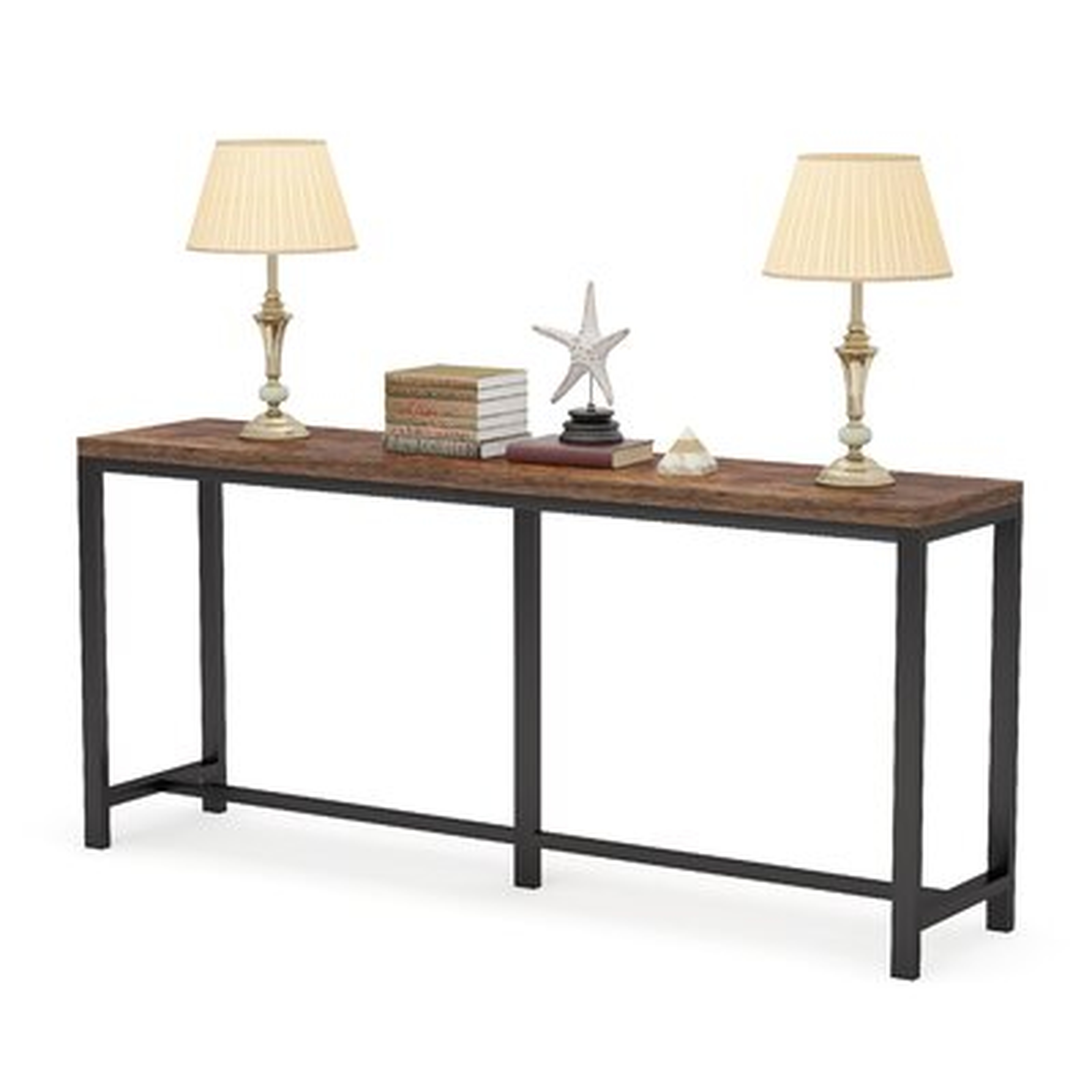 70.9 Inch Extra Long Sofa Table, Console Table Behind Sofa Couch, Narrow Long Entryway Table - Wayfair