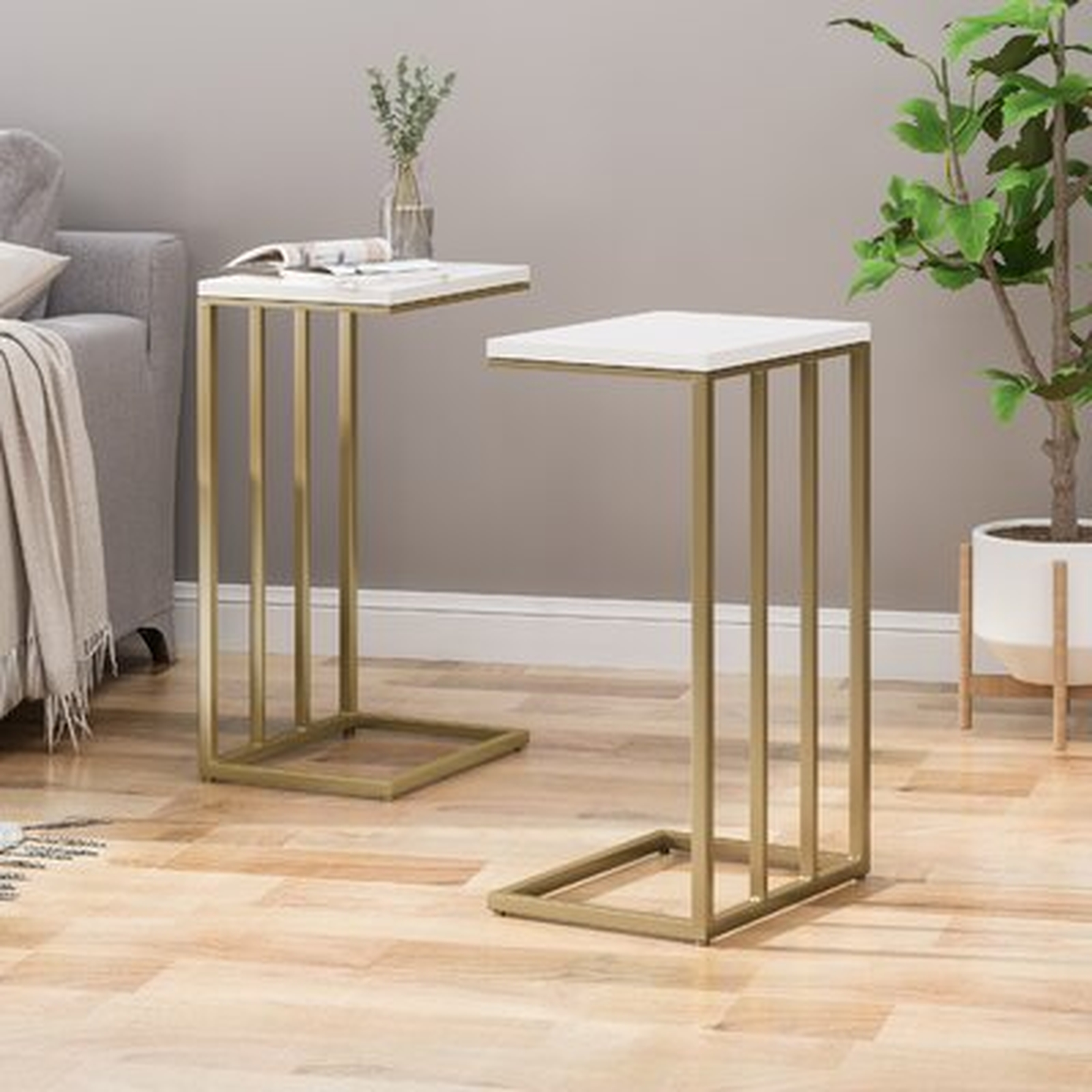 Solis Modern Glam End Table - Wayfair