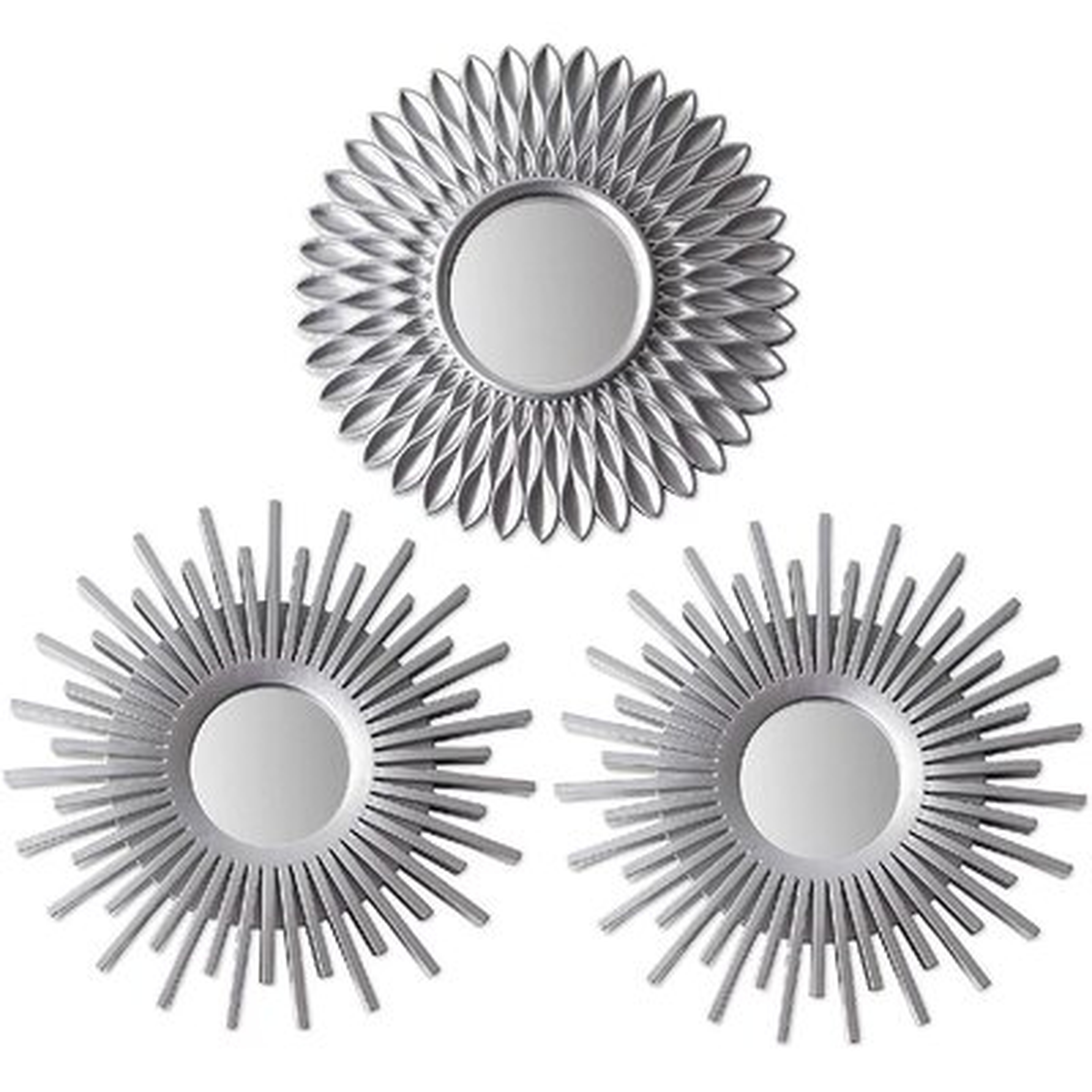 Mirrors For Wall Pack Of 3 -  | Wall Mirrors For Room Decor & Home Decor |  Round Mirrors For Wall Decor | Circle Mirrors Modern Wall Decor Gifts For Women & Moms | Decorative Mirrors - Wayfair