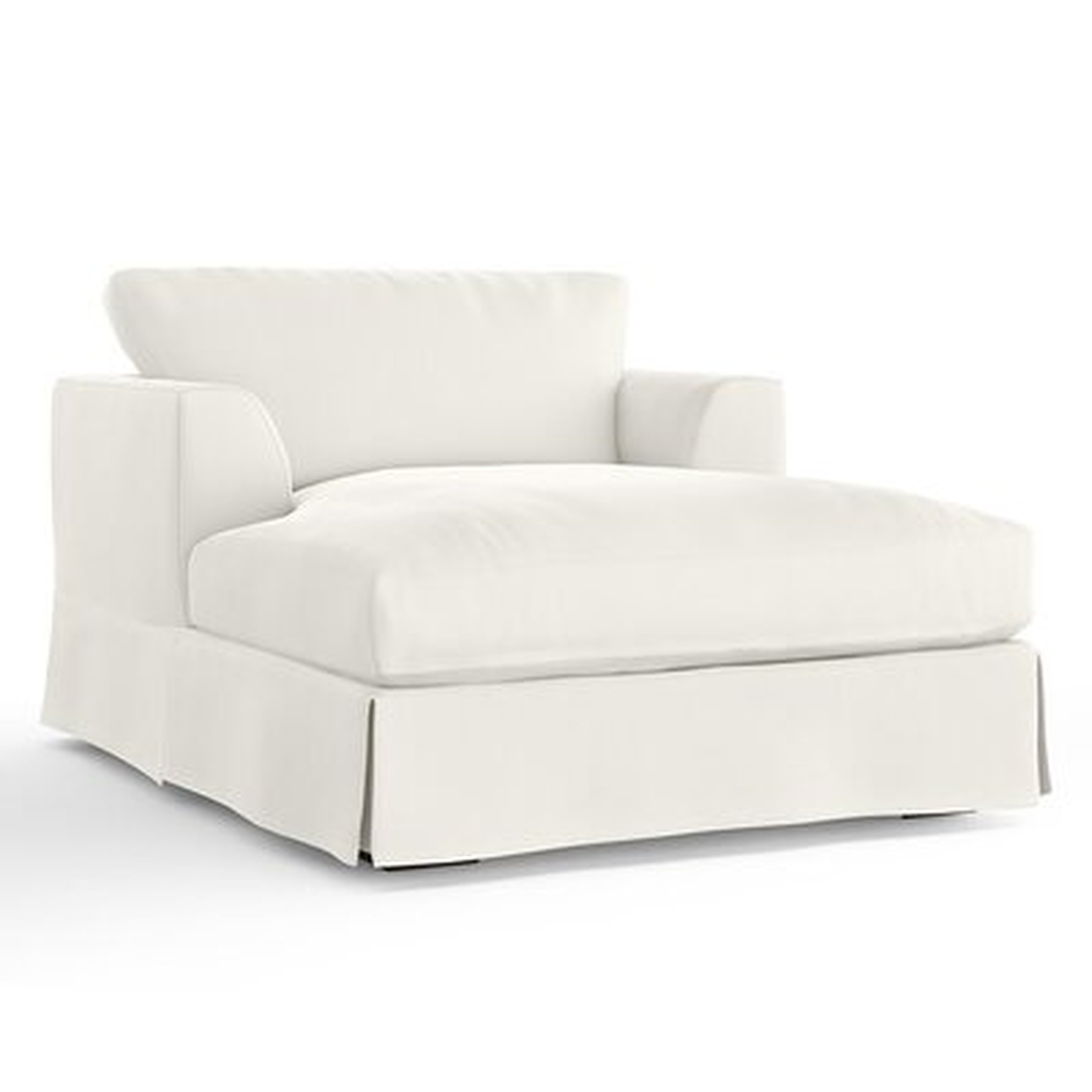 Two Arms Recessed Down Feather Chaise Lounge - Wayfair