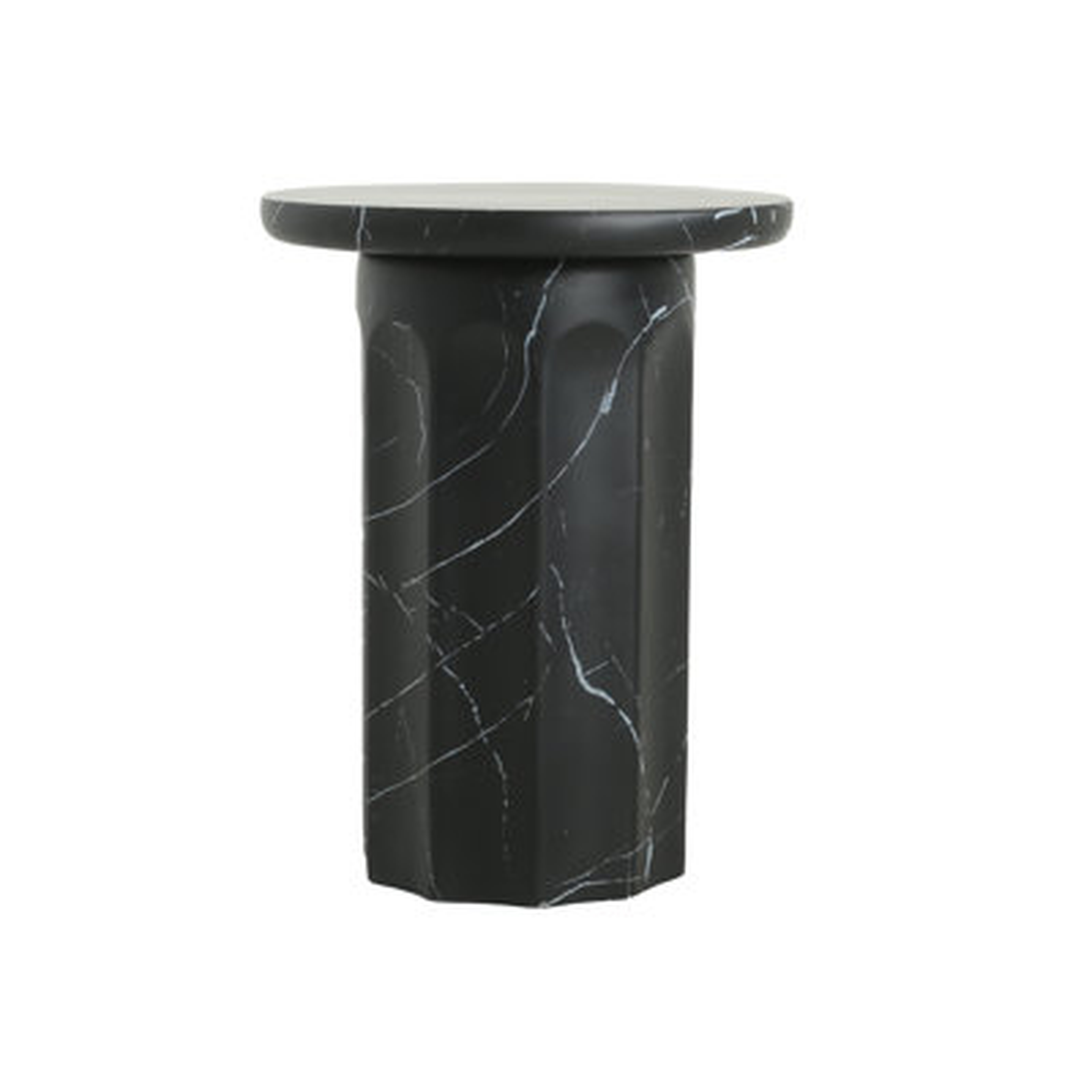 Jamison Outdoor Lightweight Concrete Side Table - Wayfair