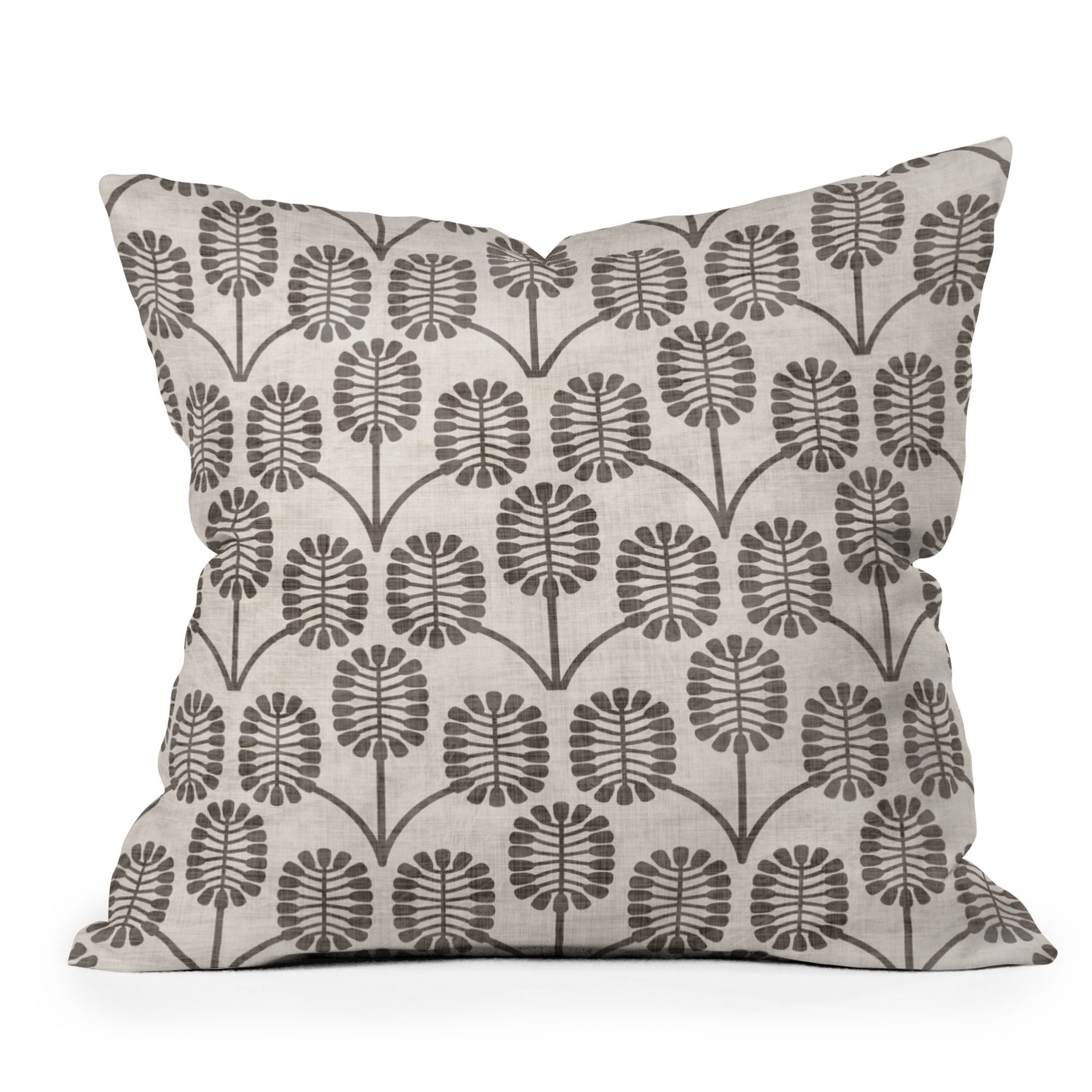 Thistle by Holli Zollinger - Outdoor Throw Pillow 20" x 20" - Wander Print Co.