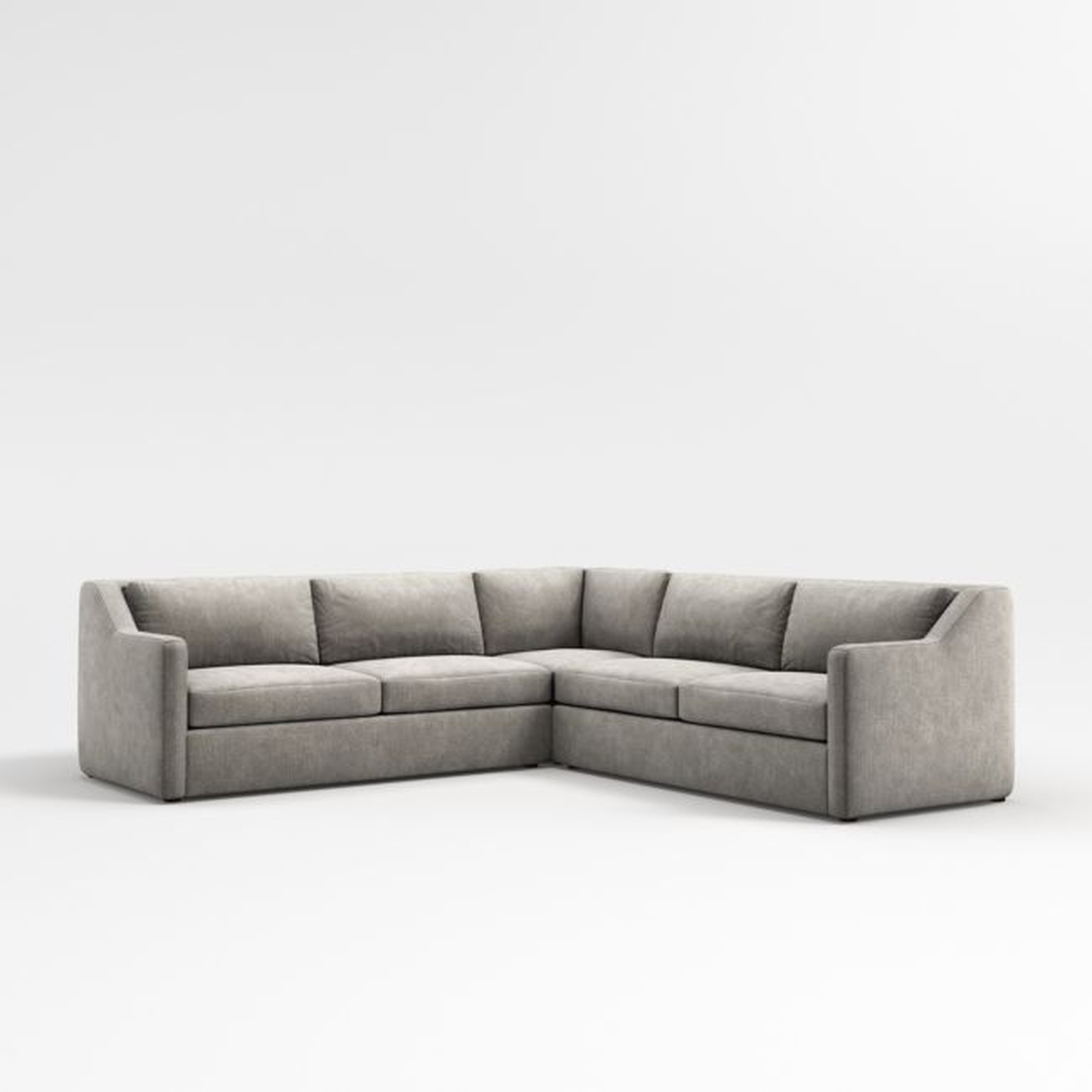 Notch L-Shaped Sectional Sofa - Crate and Barrel