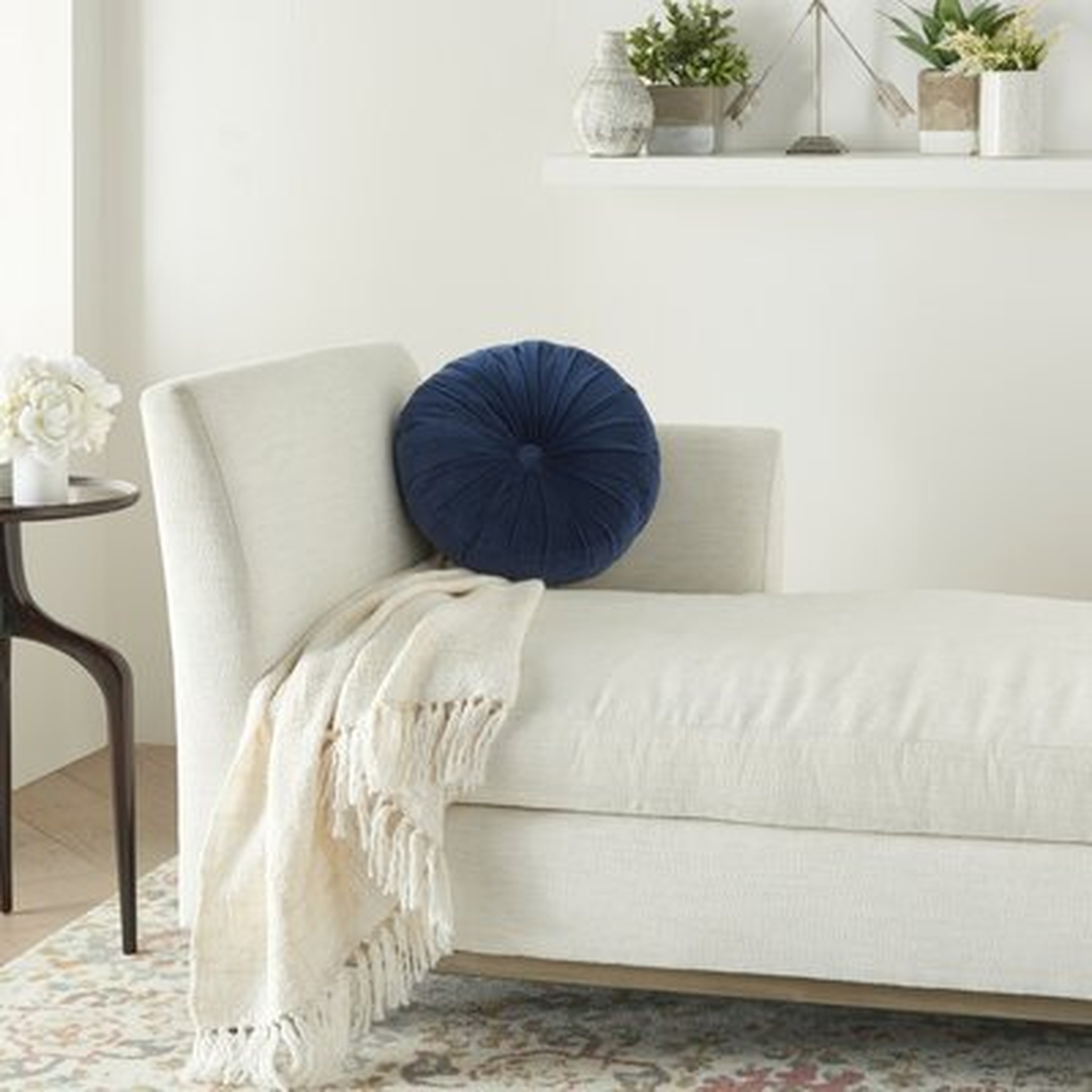 Gaelle Round Cotton Pillow Cover & Insert - Wayfair
