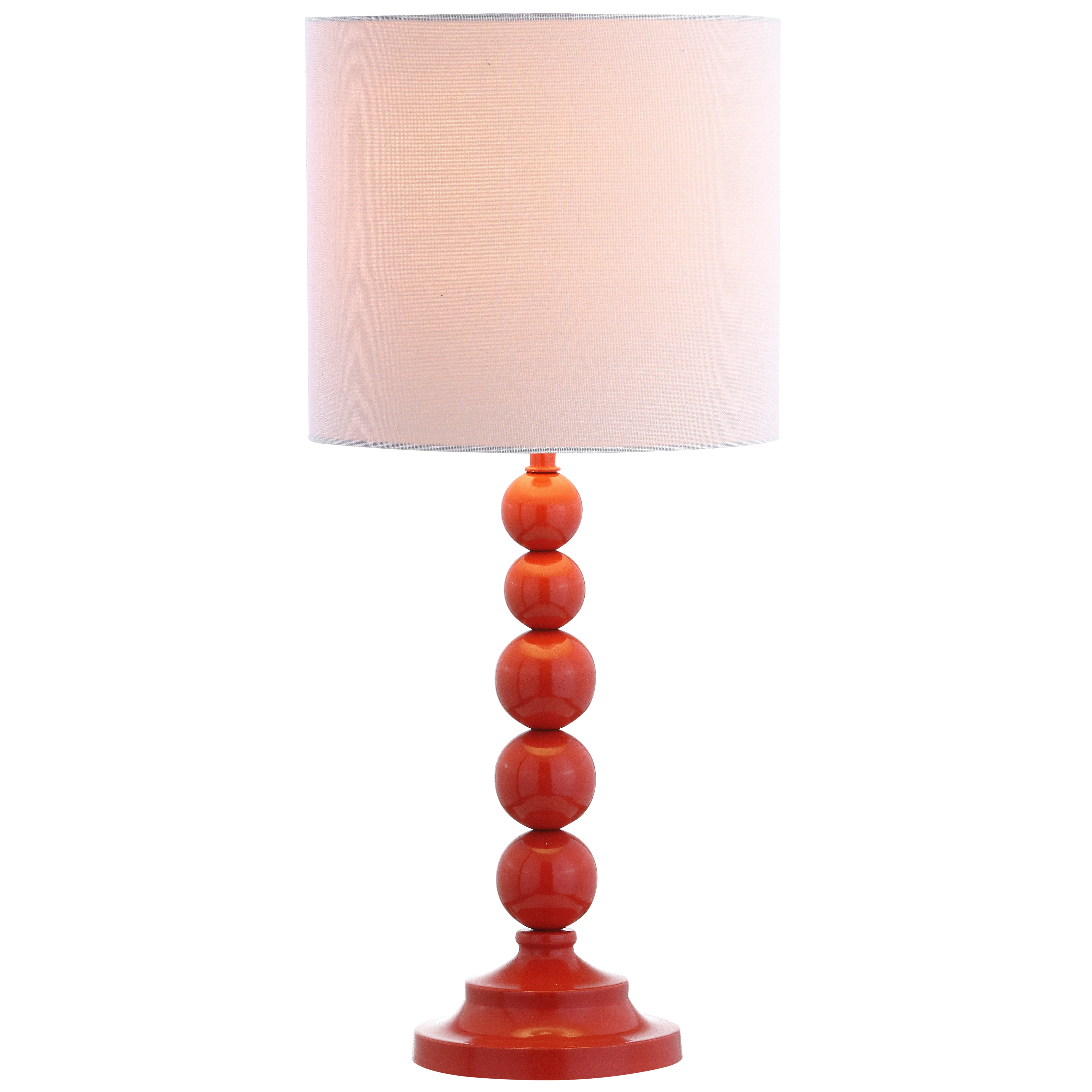 Almeria Table Lamp - Orange - Safavieh - Safavieh
