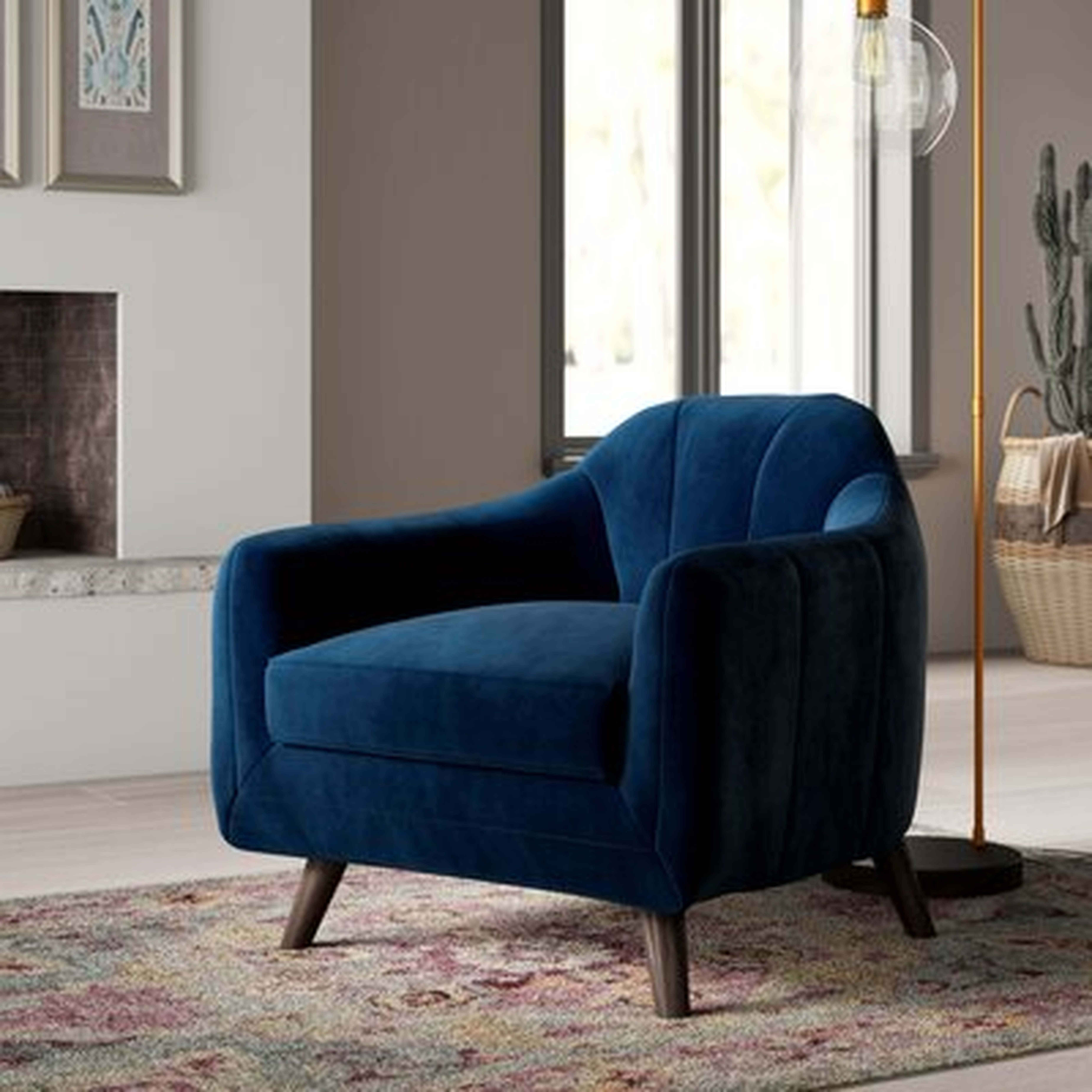 Boevange-sur-Attert 34" Wide Polyester Armchair - Wayfair