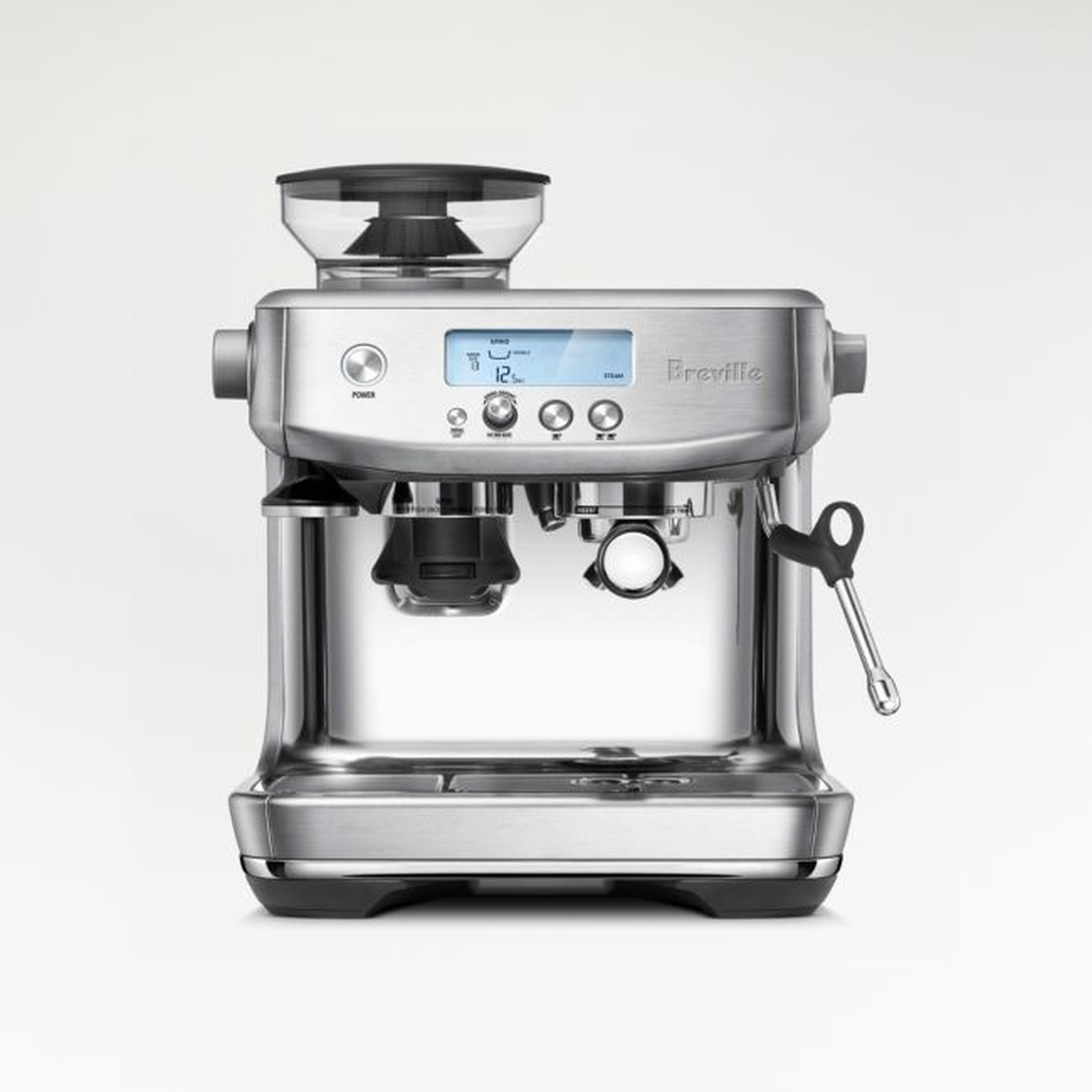 Breville ® Barista Pro ™ Espresso Machine in Brushed Stainless Steel - Crate and Barrel