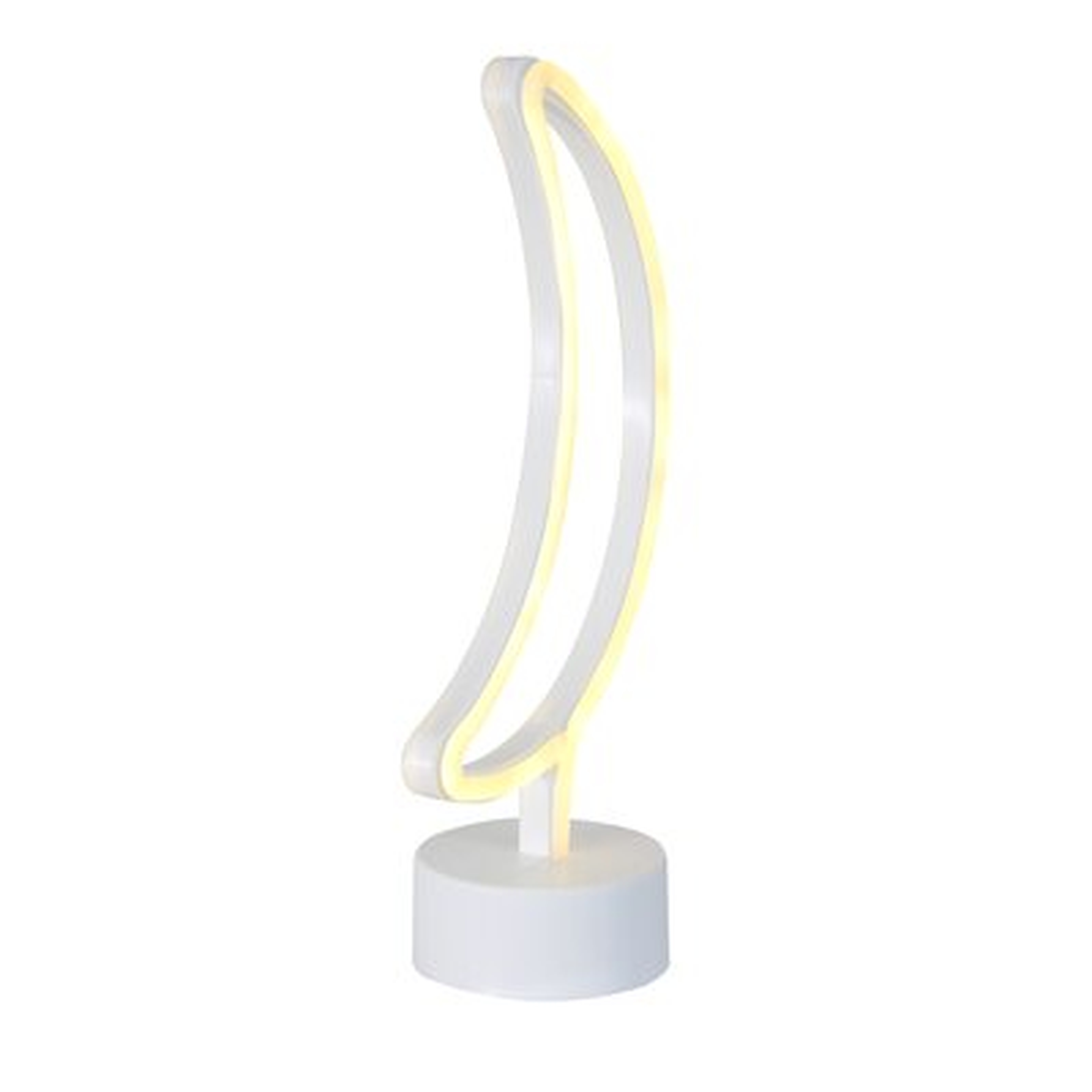 Moon LED Tabletop Neon Sign - Wayfair