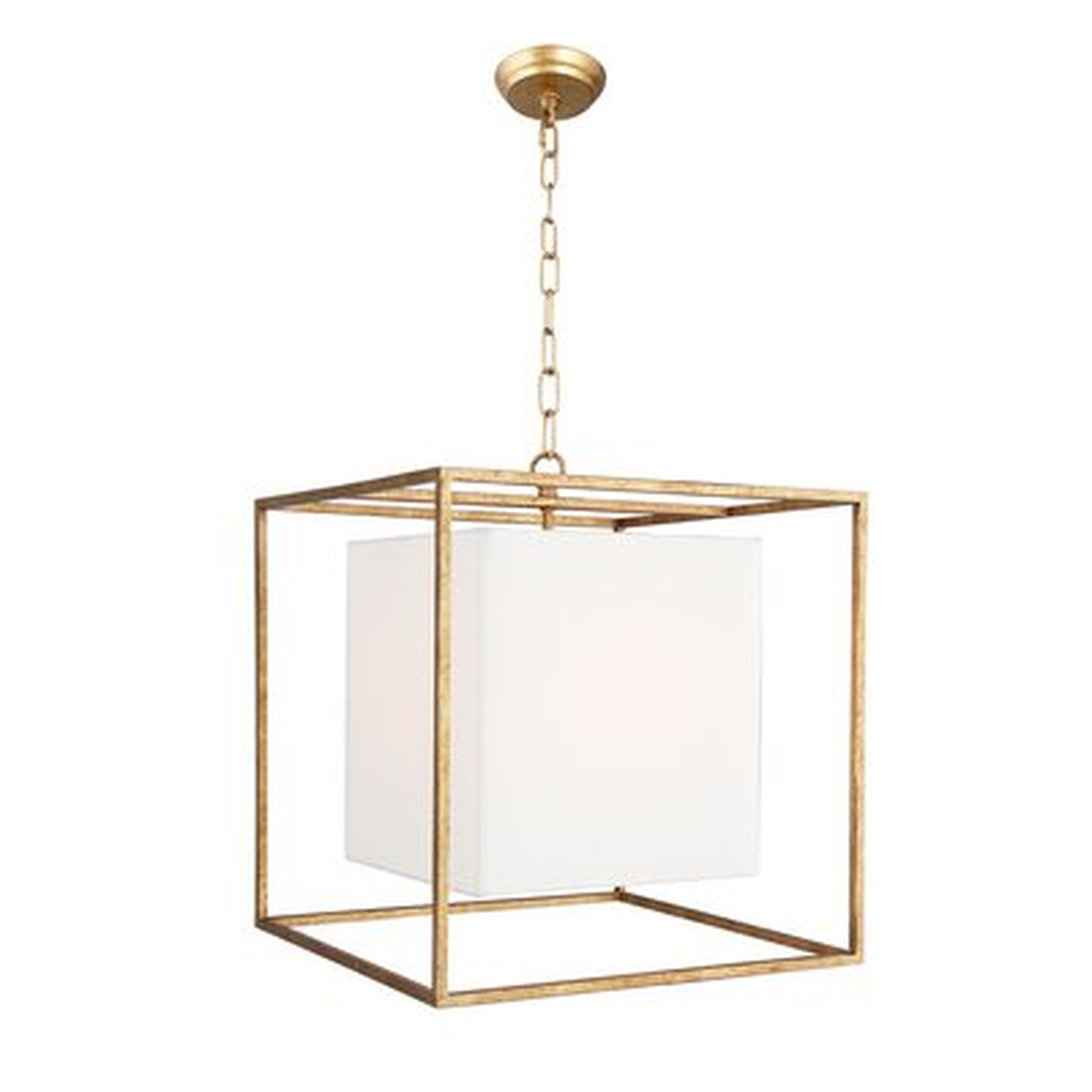 Chandelier In Antique Gold Finish - Antique Gold Finish - Wayfair