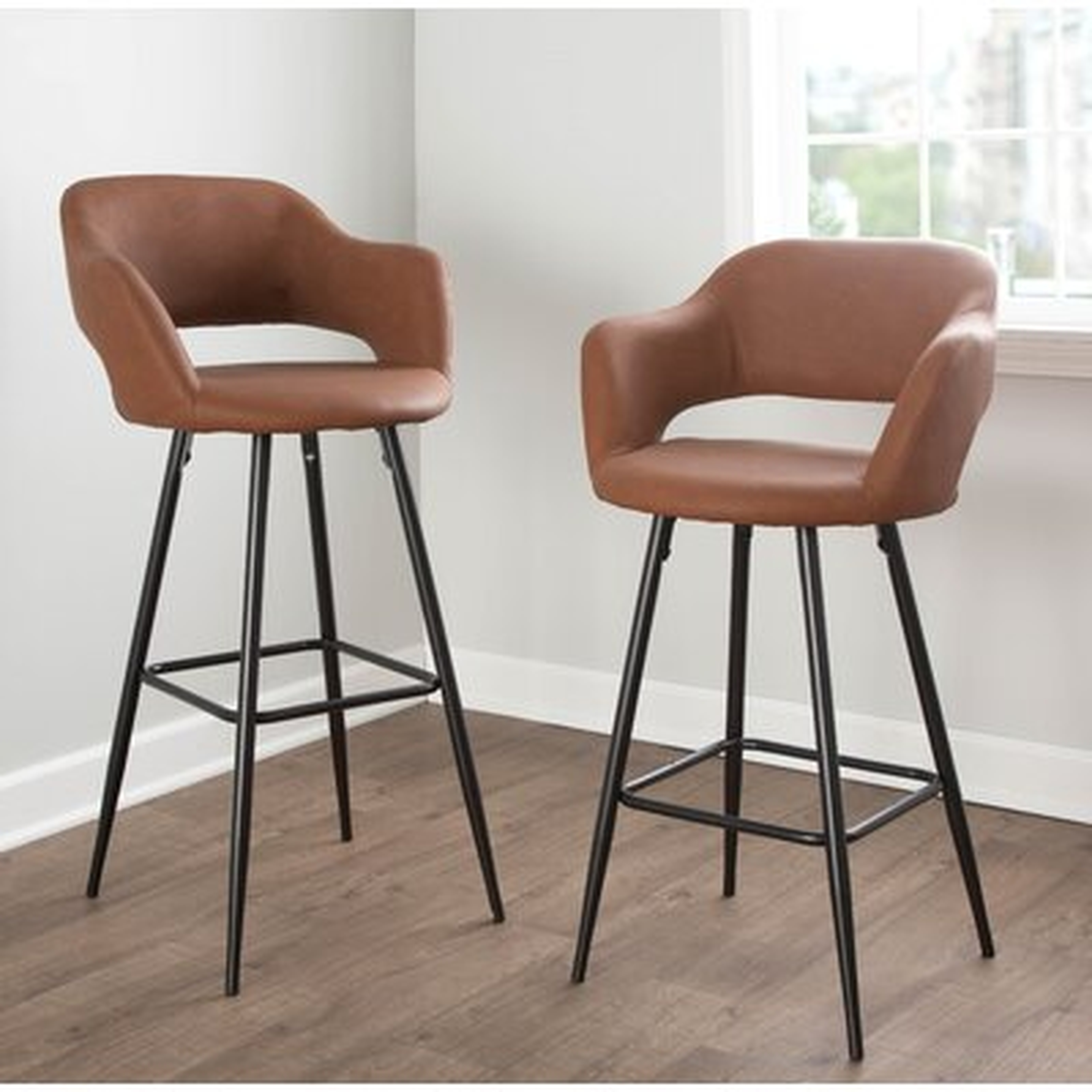 Crosby Bar & Counter Stool - SET OF 2 - Wayfair