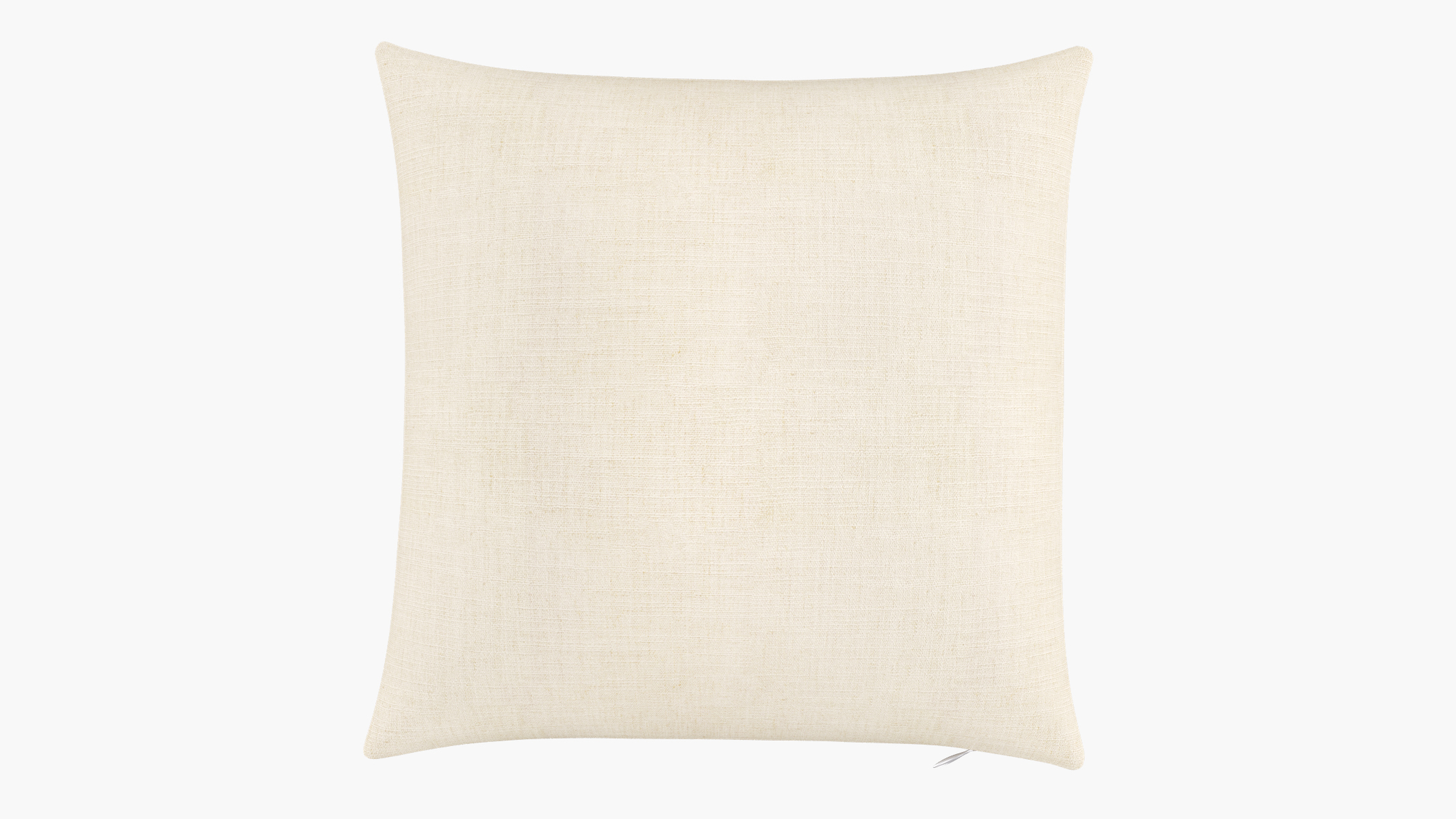 Throw Pillow 18", Talc Everyday Linen, 18" x 18" - The Inside