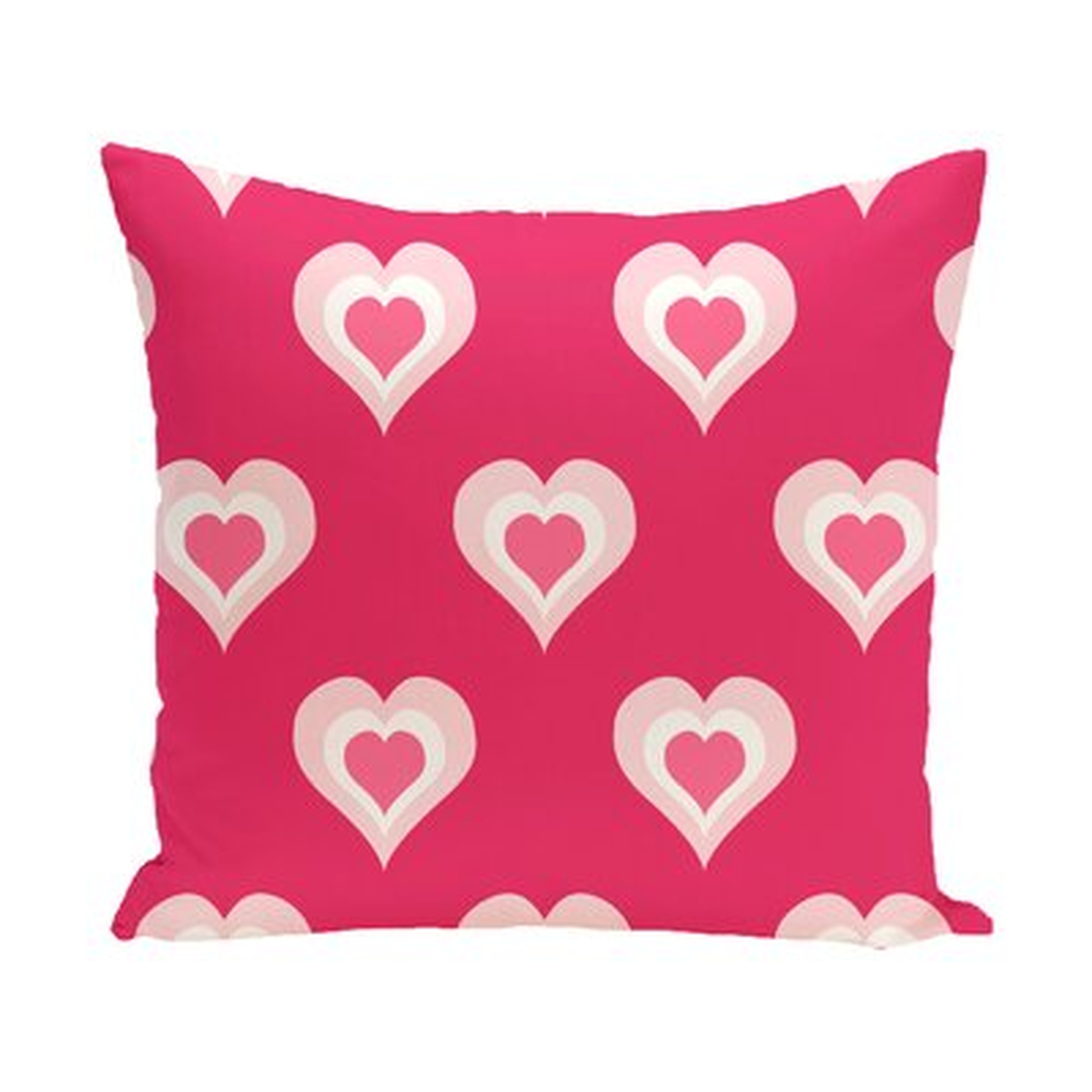 Sneha Valentine's Day Square Pillow Cover and Insert - Wayfair