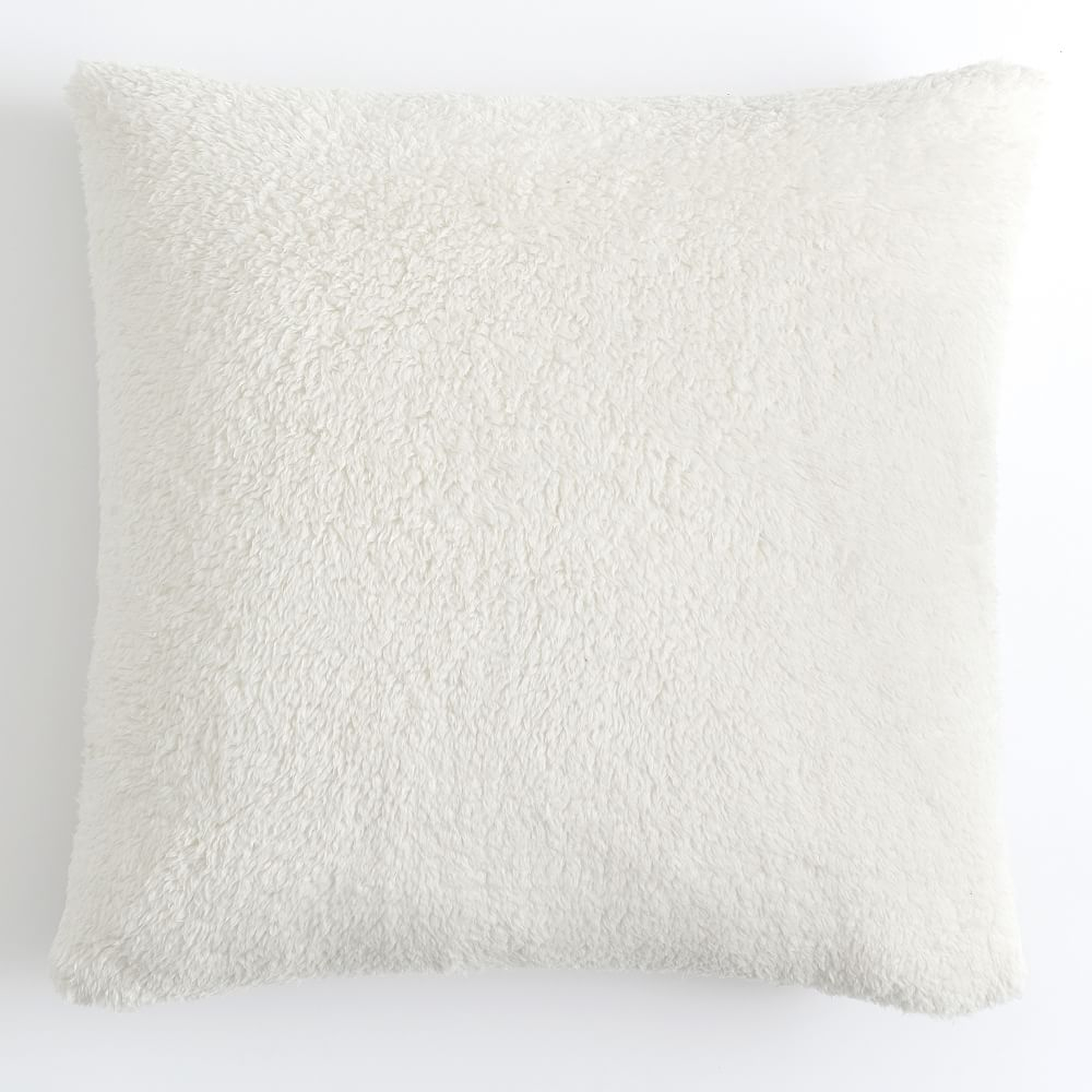 Recycled Cozy Euro Pillow Cover + Insert Set, Euro, Ivory - Pottery Barn Teen