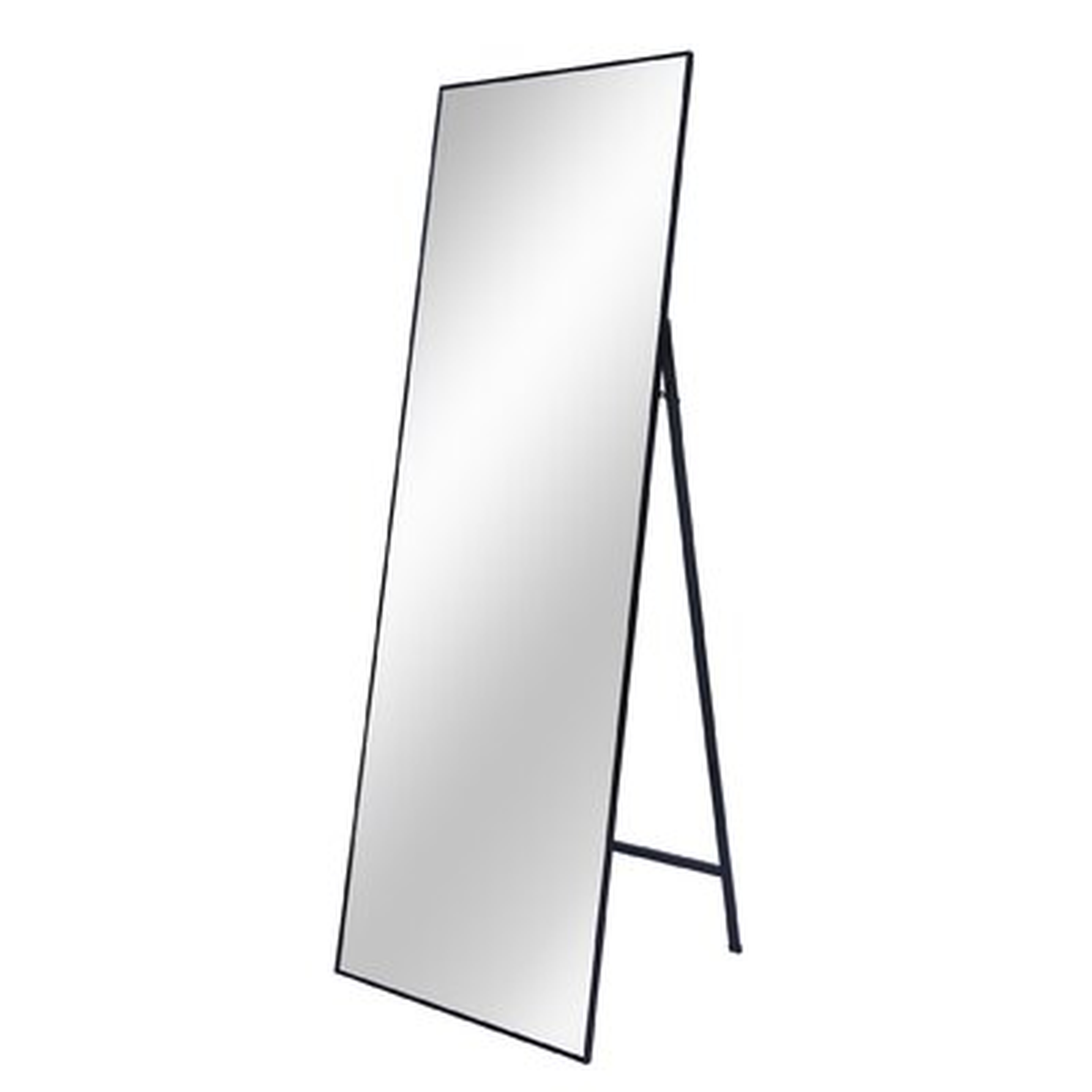 63*20 Inch Black Full Length Mirror Full Body Mirror Floor Mirror Mirror Full Length Floor Mirror Full Length - Wayfair