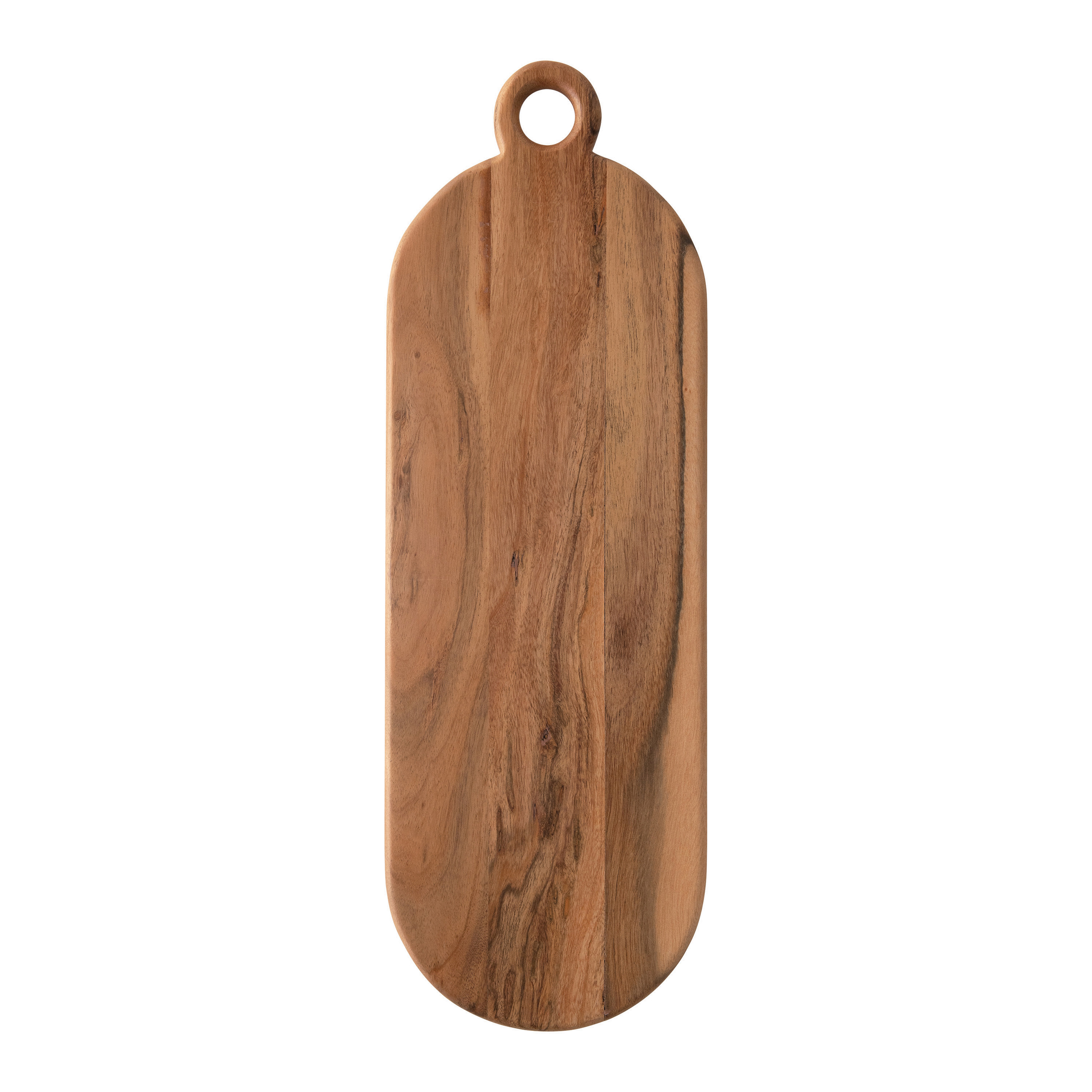 Acacia Wood Cheese/Cutting Board with Handle - Nomad Home