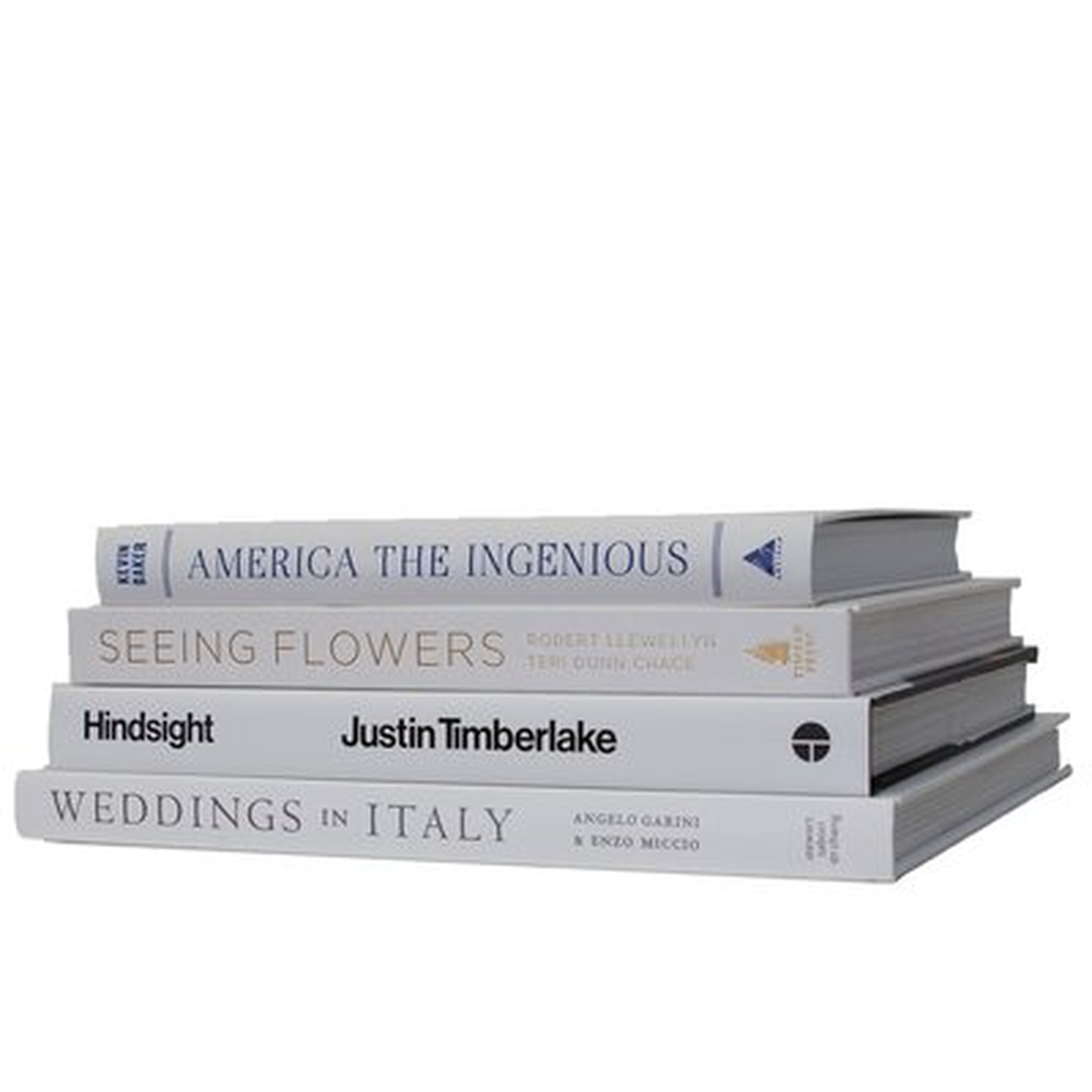 Modern Coffee Table Book ColorStak - Wayfair
