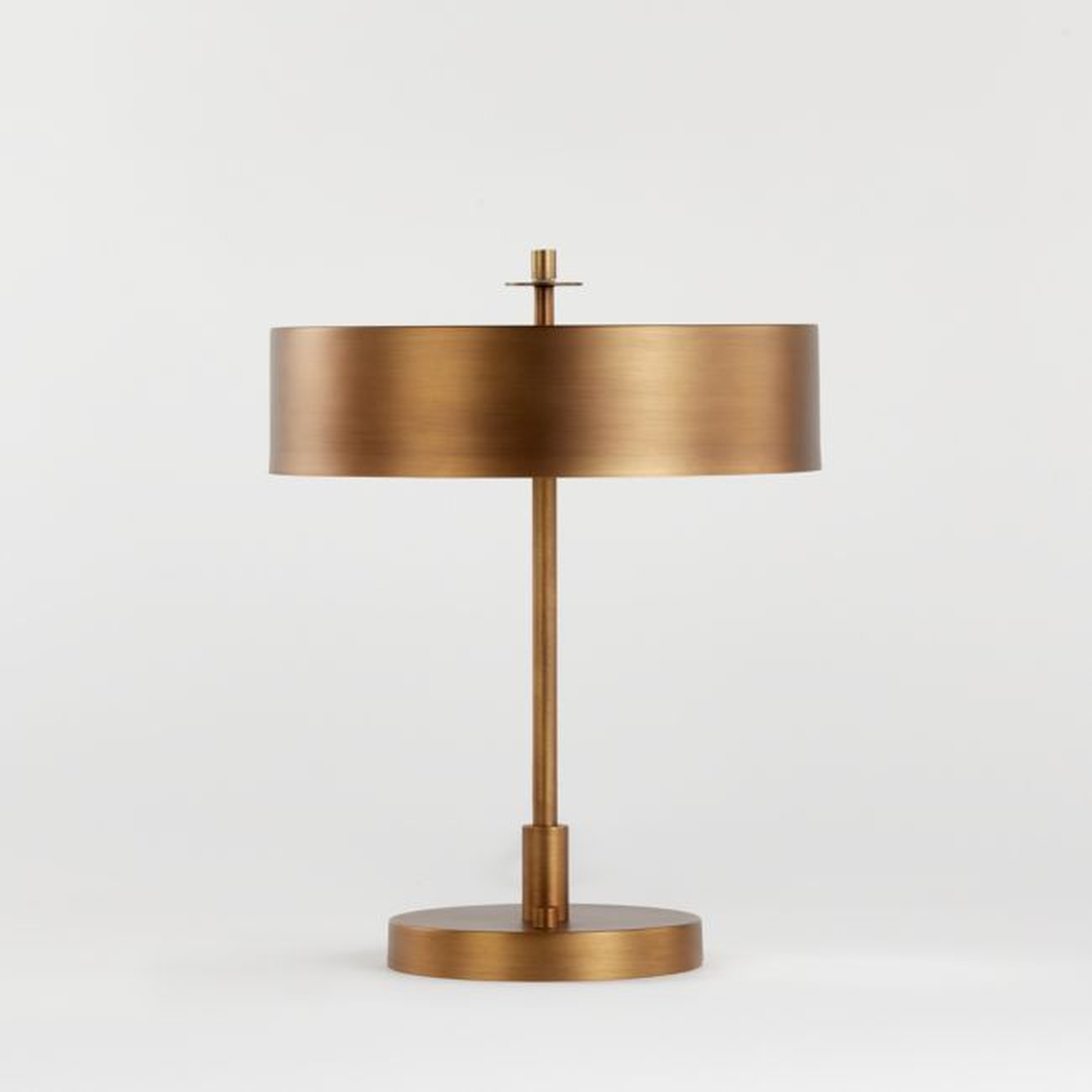 Zain Brass Table Lamp - Crate and Barrel