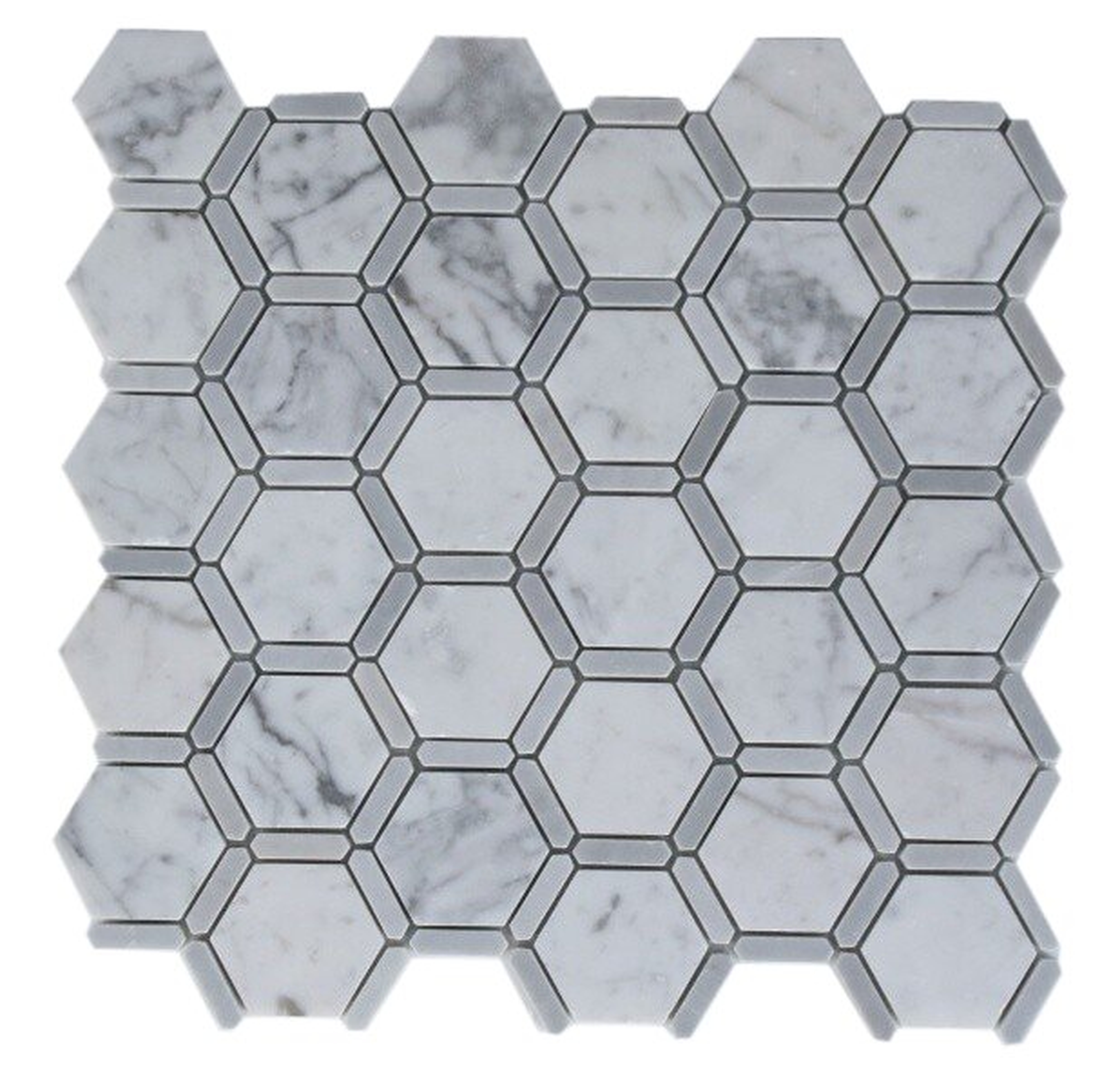Bond Tile Ambrosia 2"" x 2"" Honeycomb Mosaic Wall & Floor Tile - Perigold