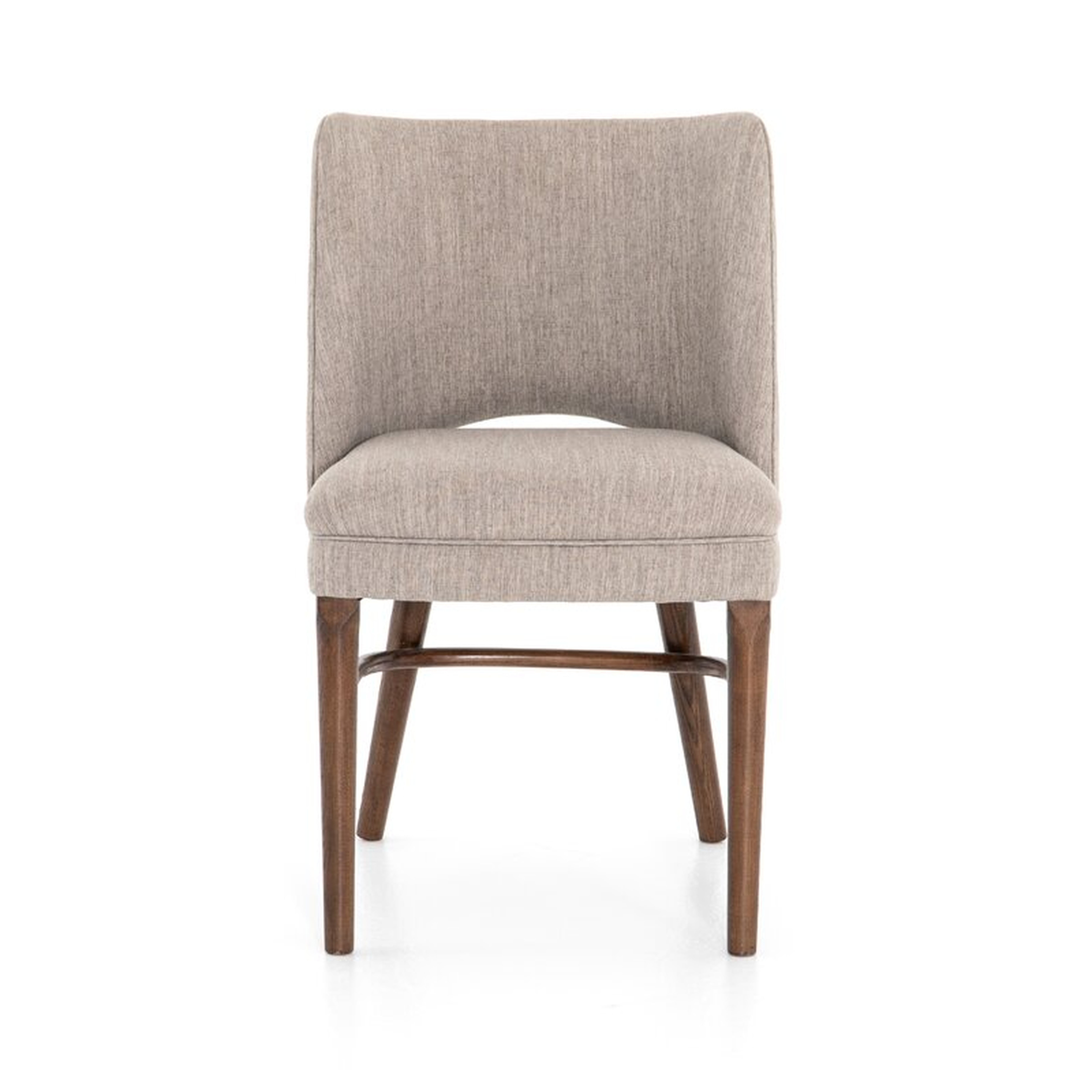 Four Hands Ashford Upholstered Solid Wood Side Chair in Savile Flannel - Perigold