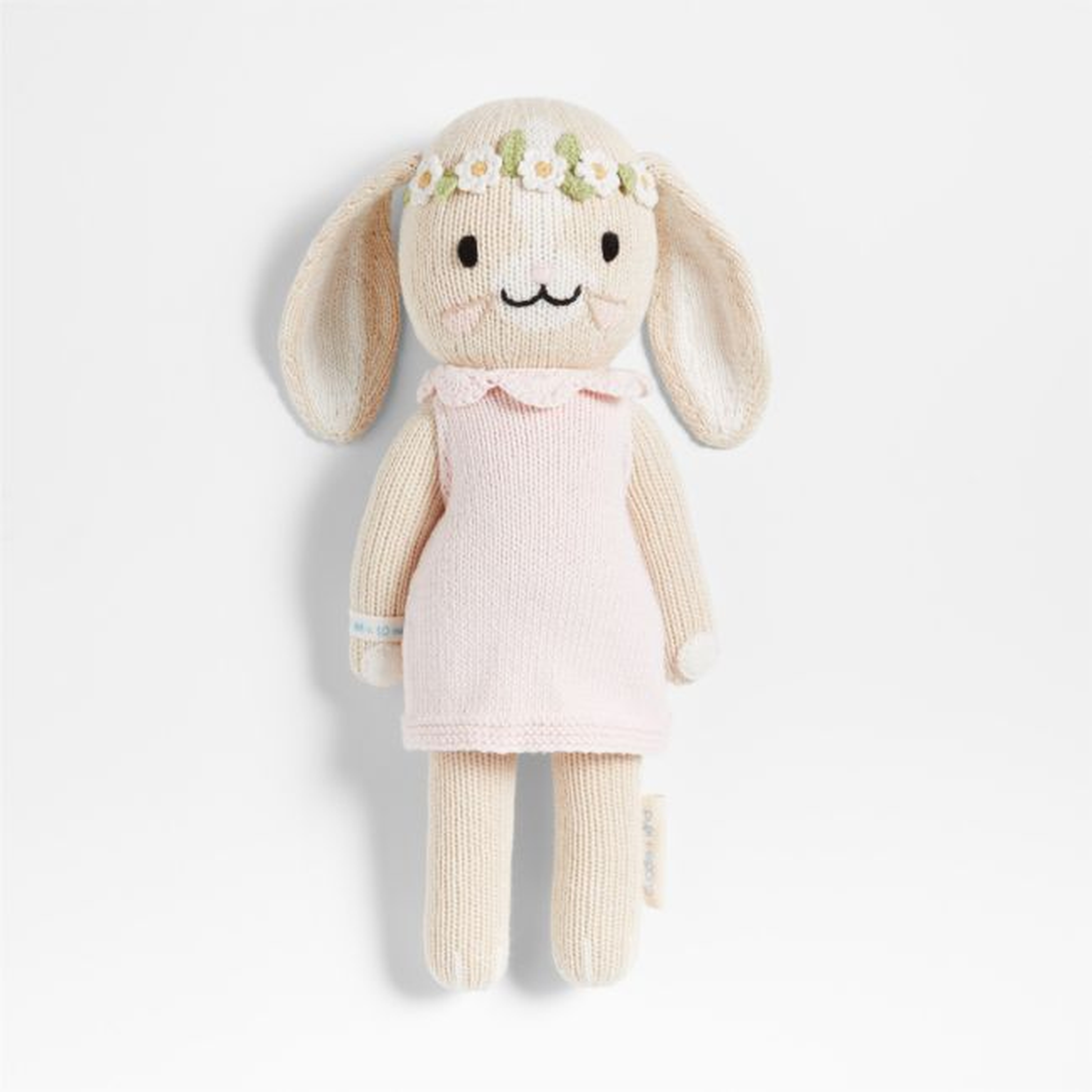 Cuddle+Kind Hannah Bunny Yarn Doll - Crate & Kids