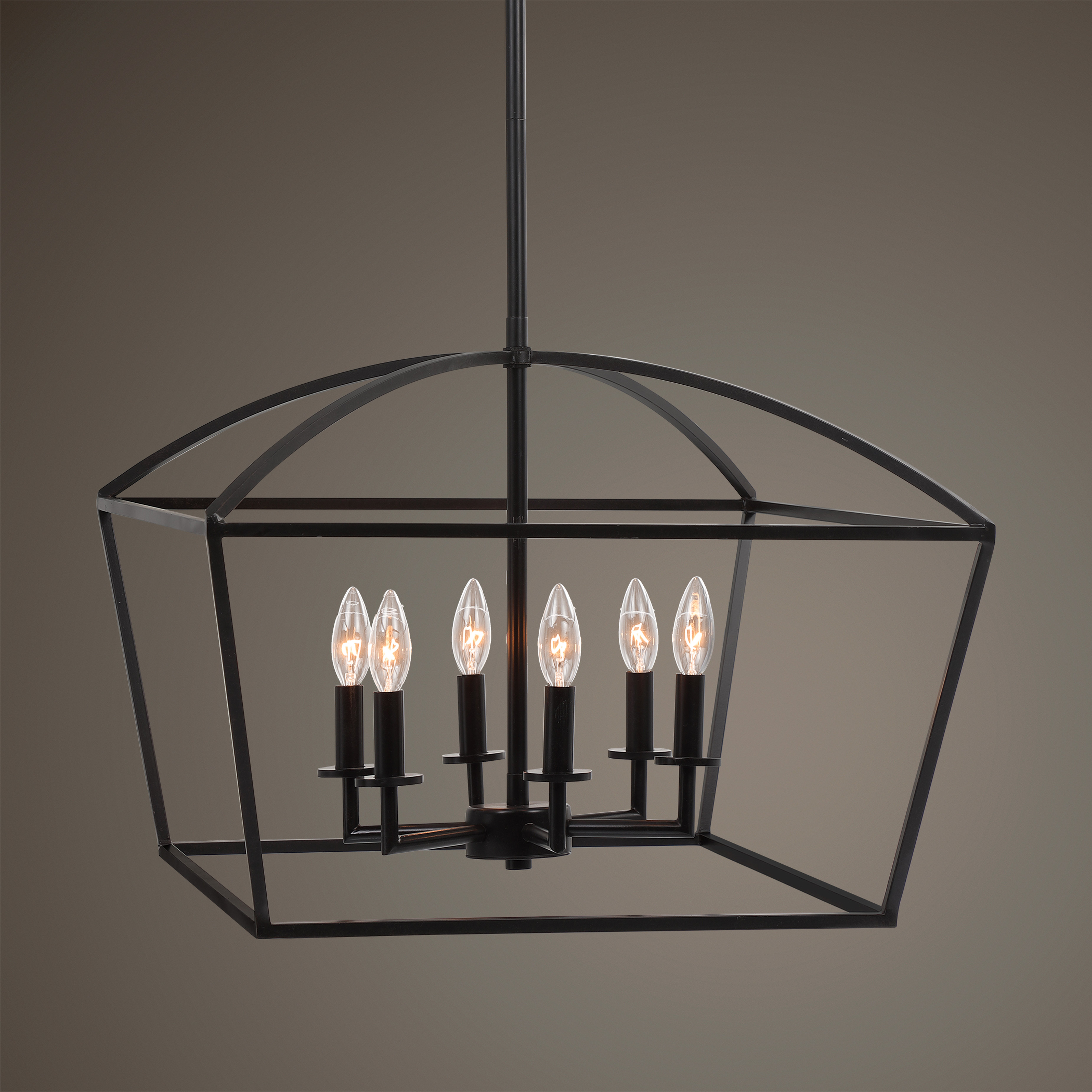 Clayton 6 Light Lantern Pendant - Uttermost