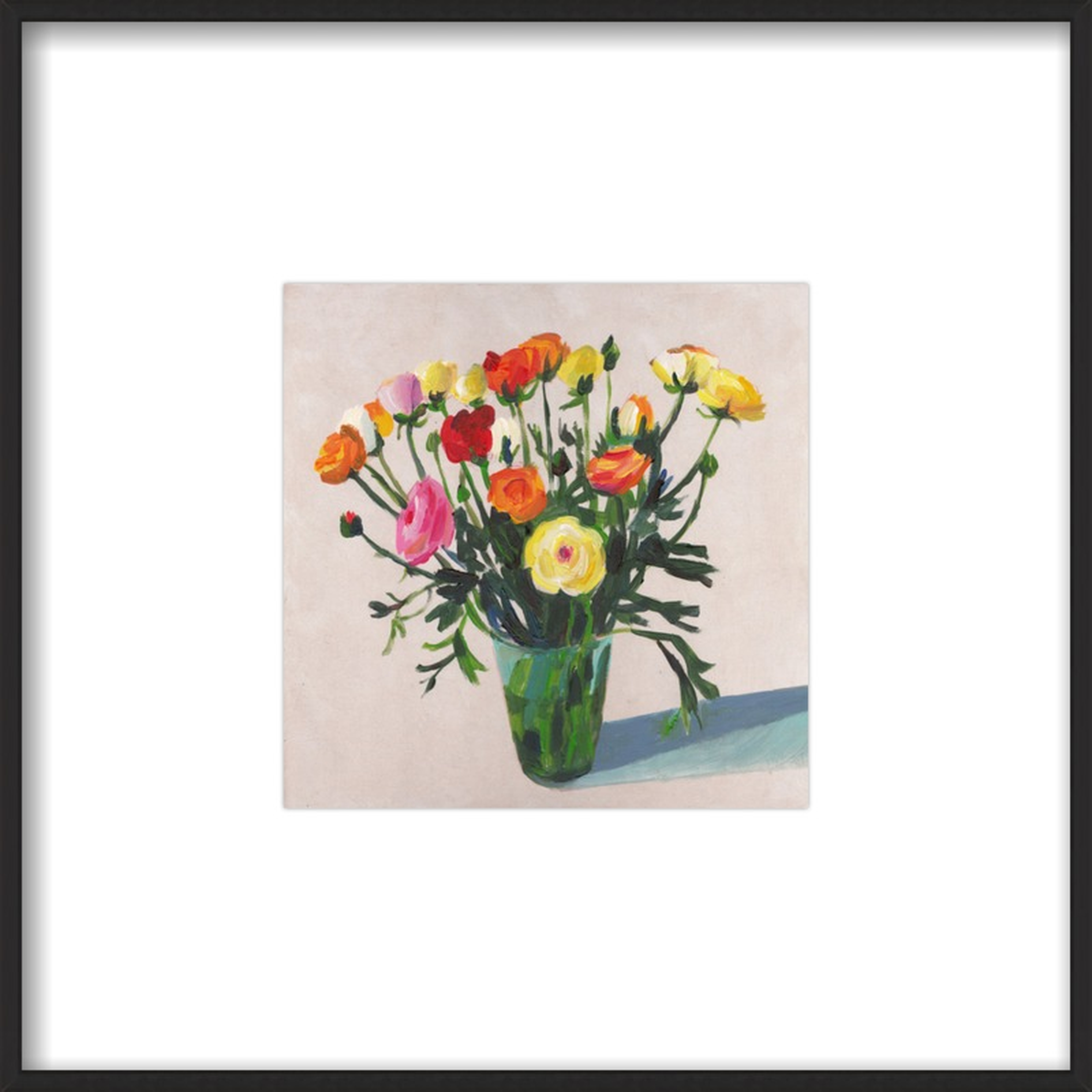 Flowers in a Vase 2 by Tali Yalonetzki for Artfully Walls - Artfully Walls