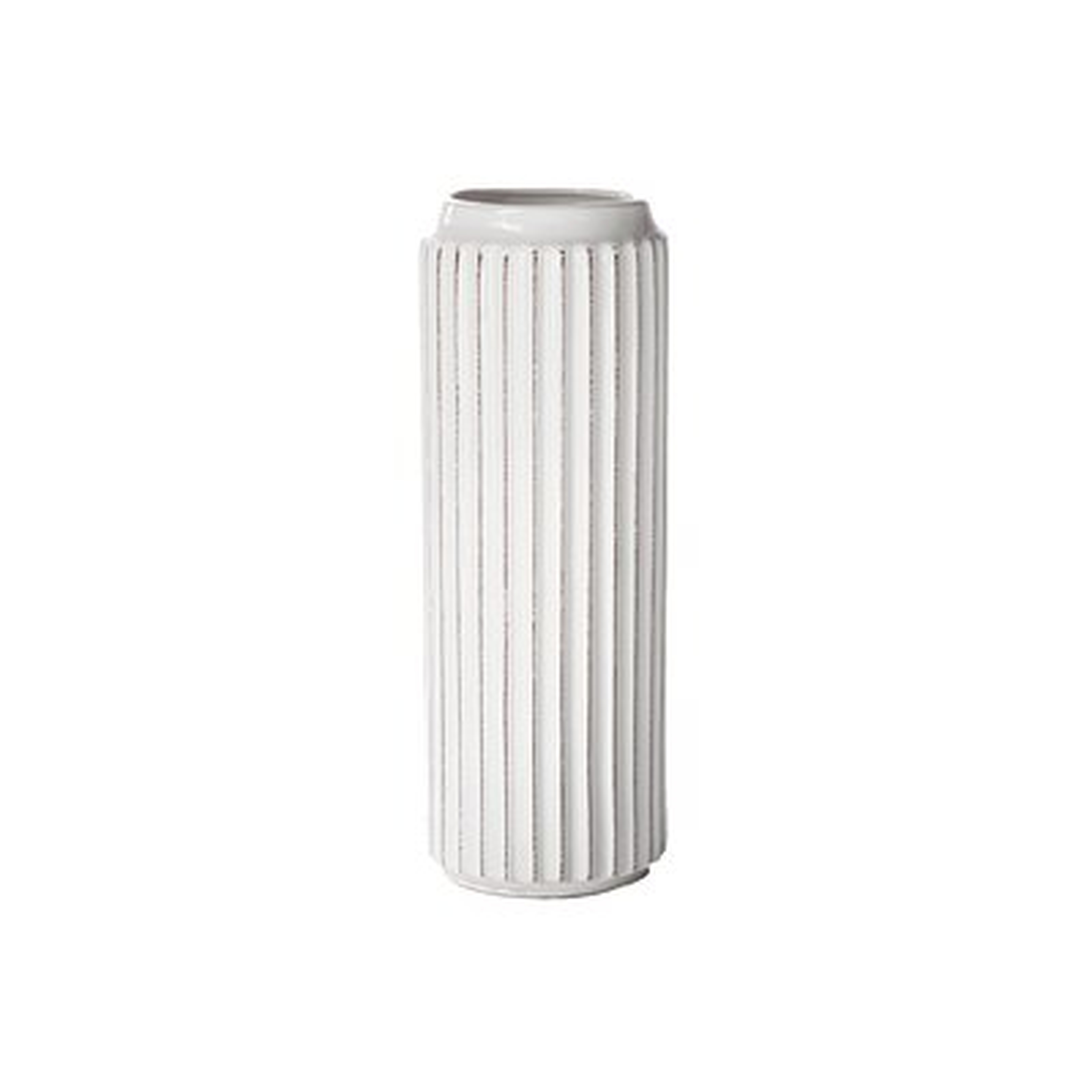 Unicoi White Ceramic Table Vase - Wayfair