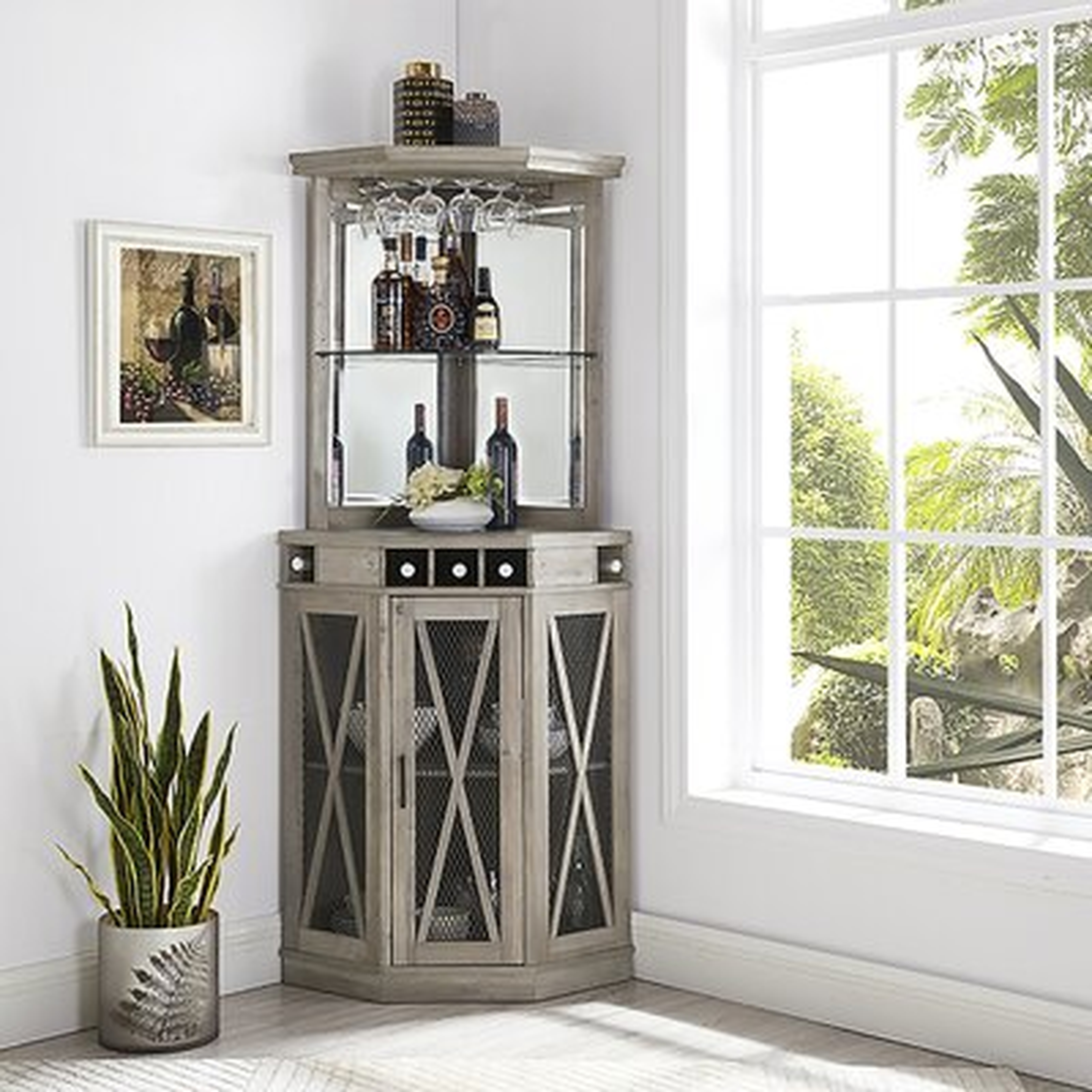 Bar with Wine Storage - Wayfair