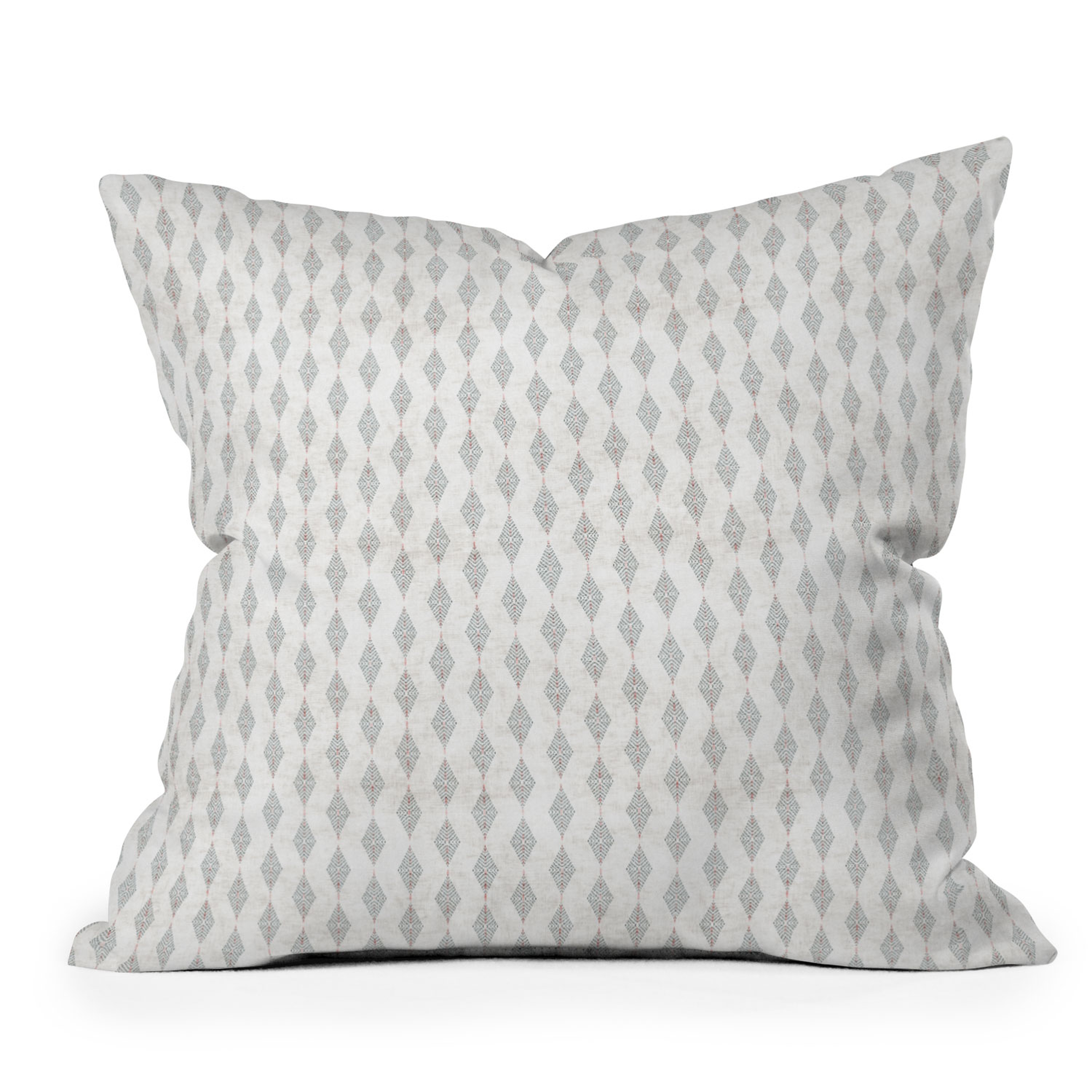 Boho Diamond by Holli Zollinger - Outdoor Throw Pillow 18" x 18" - Deny Designs