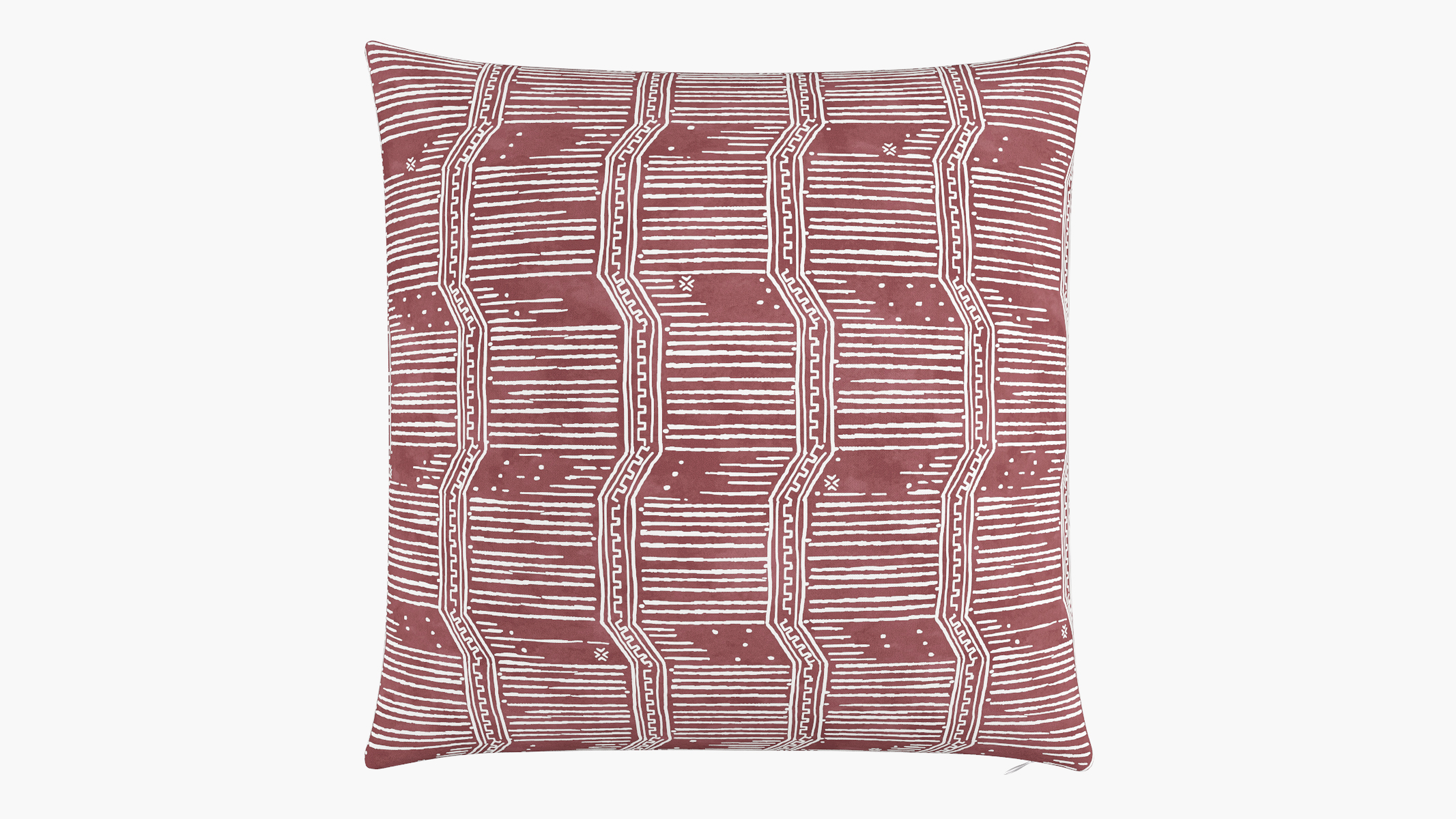 Throw Pillow 26", Brick Issa, 26" x 26" - The Inside