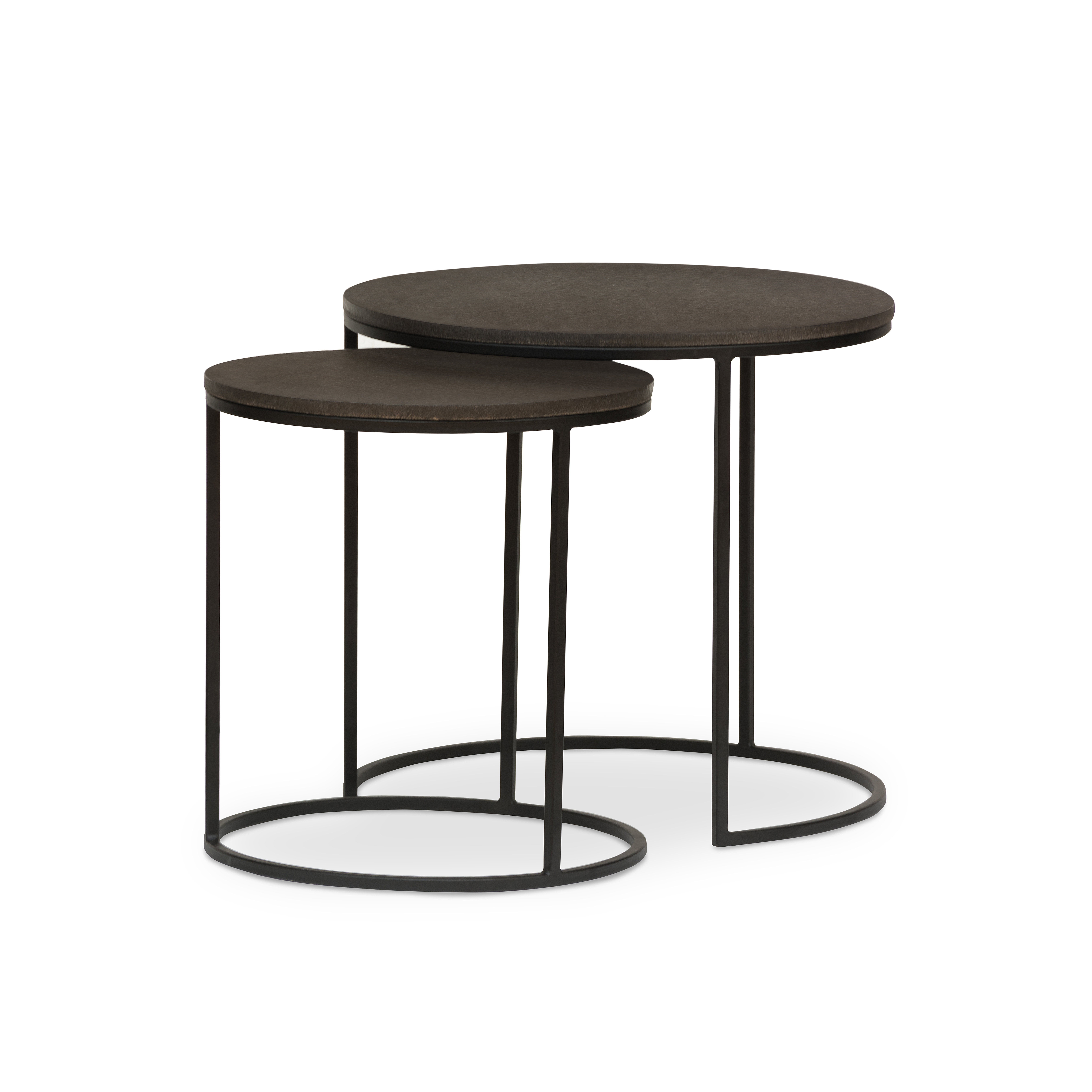Lavastone Nesting Tables - Four Hands