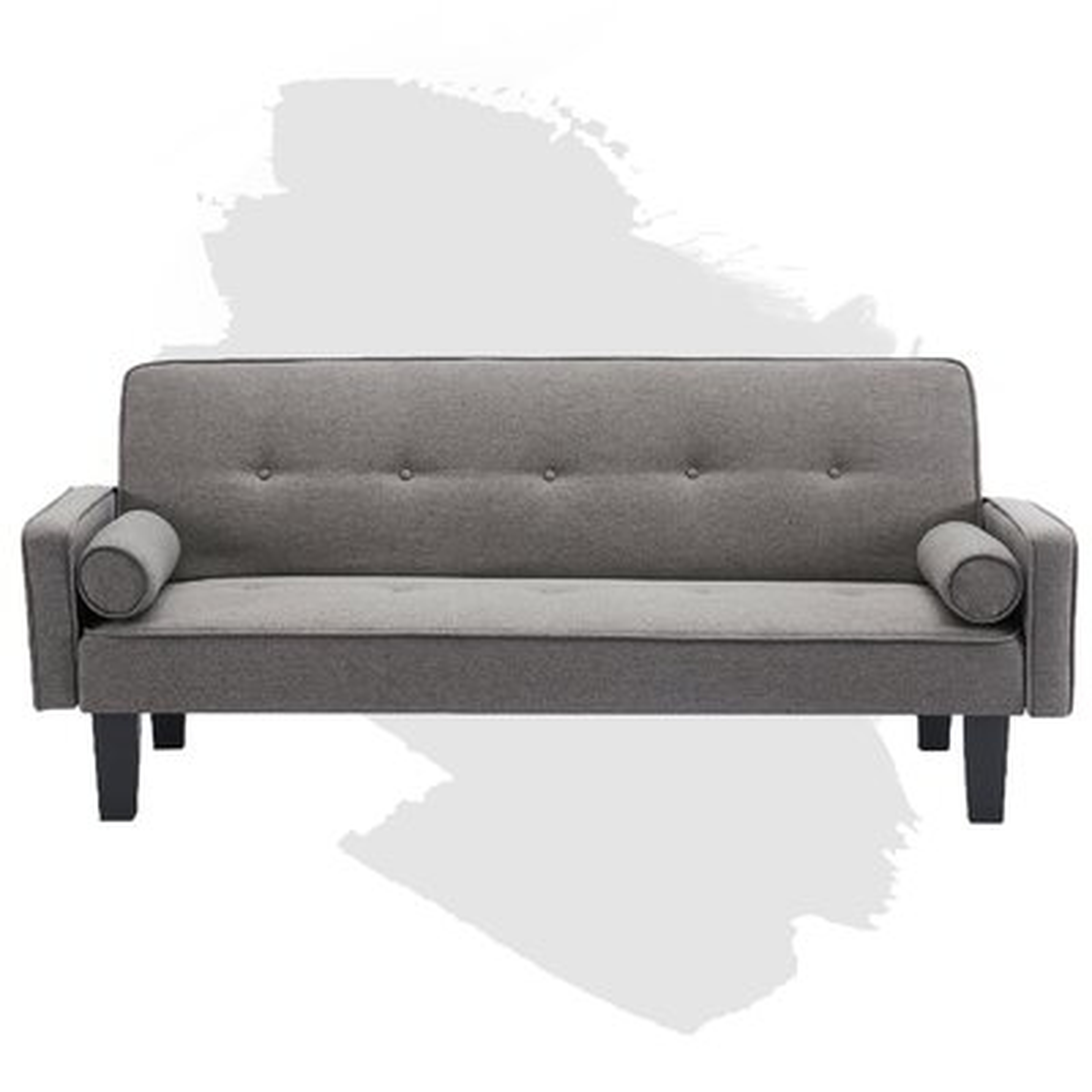 Futon Sofa Bed Couch, Convertible Folding Recliner Lounge Futon Couch For Living Room,Sleeper Couch With Premium Linen Upholstery And Plastic Legs - Wayfair