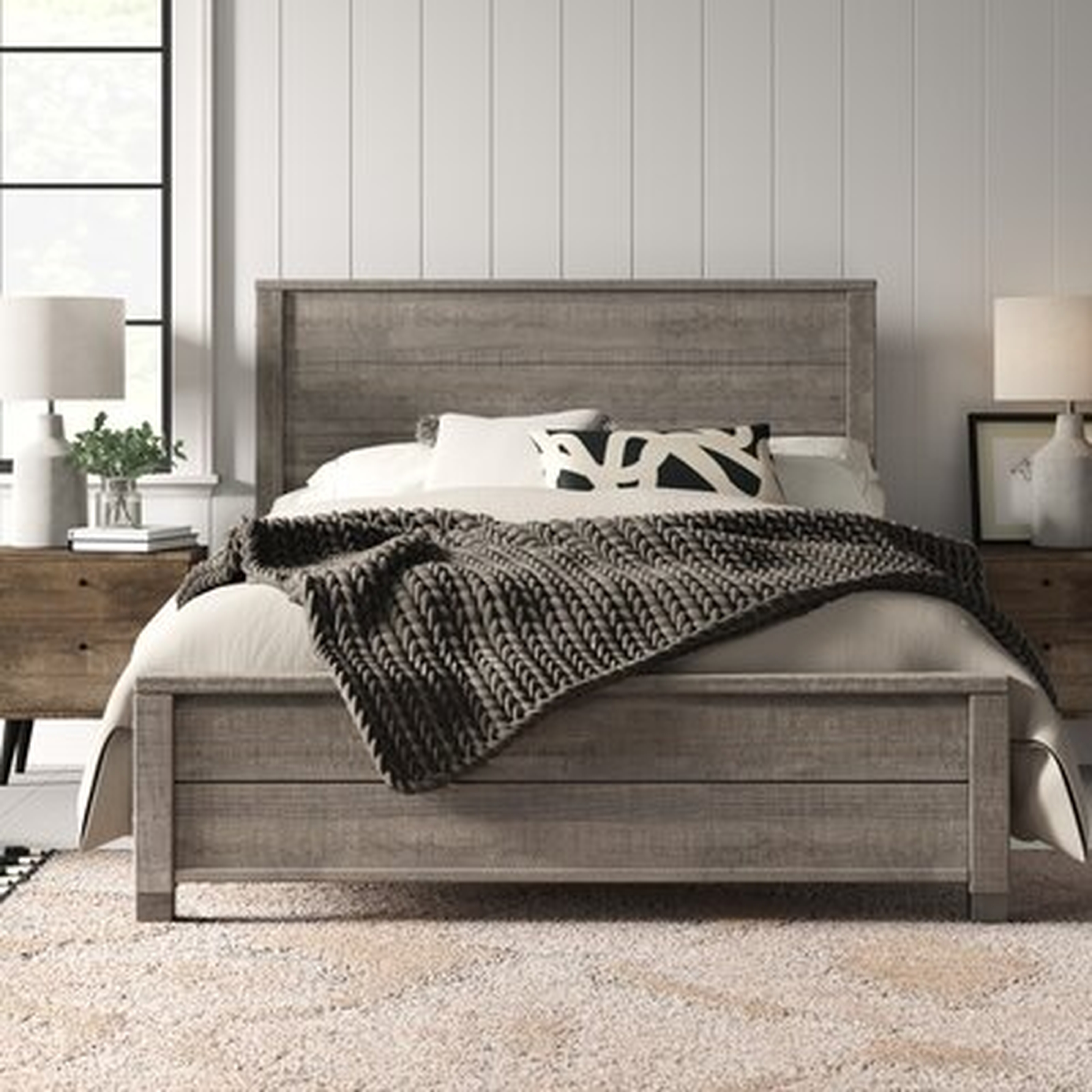 Mannion Solid Wood Platform Bed - Wayfair