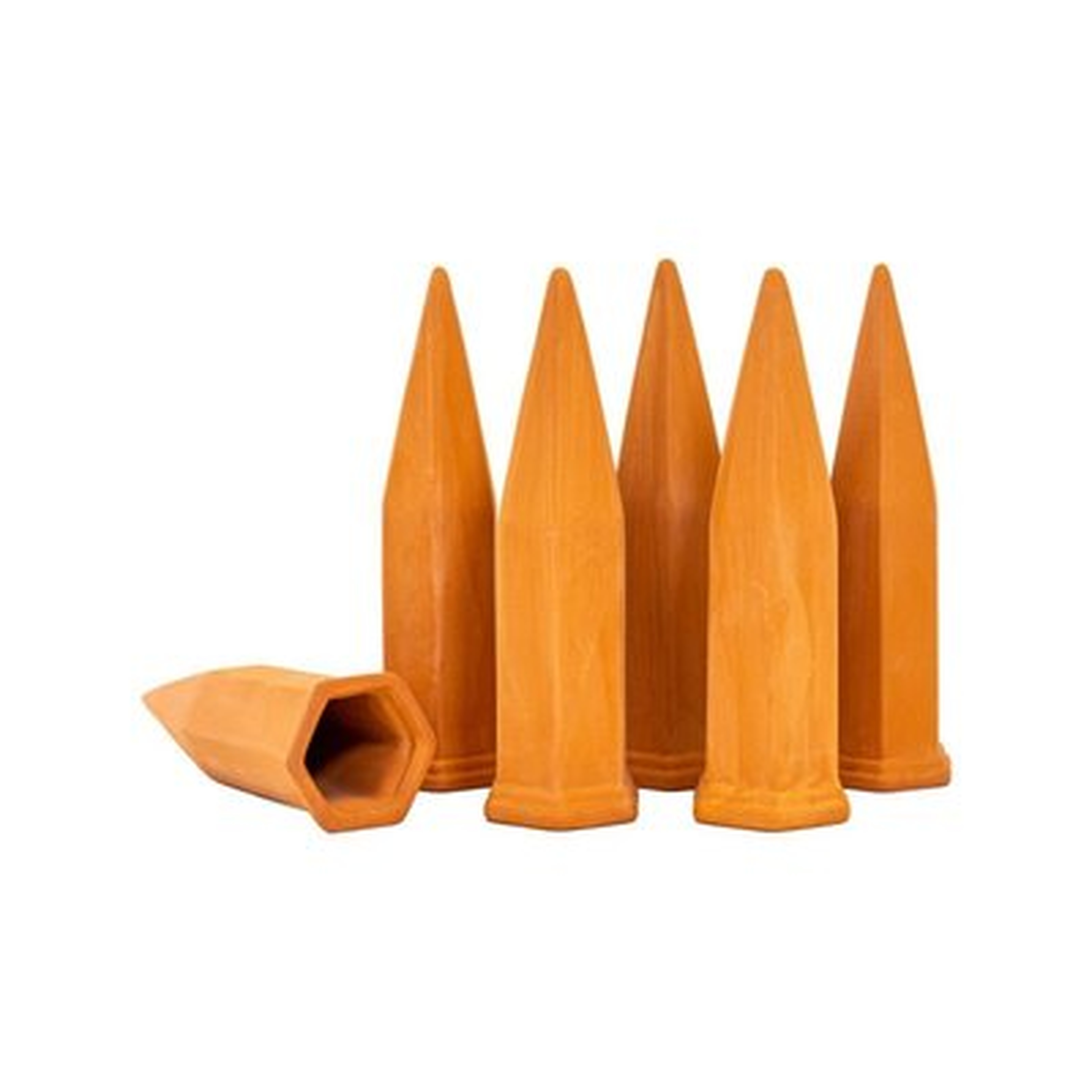 Maxam Plant Pals by Wyndham House 6 Piece Terracotta Watering Spikes… - Wayfair