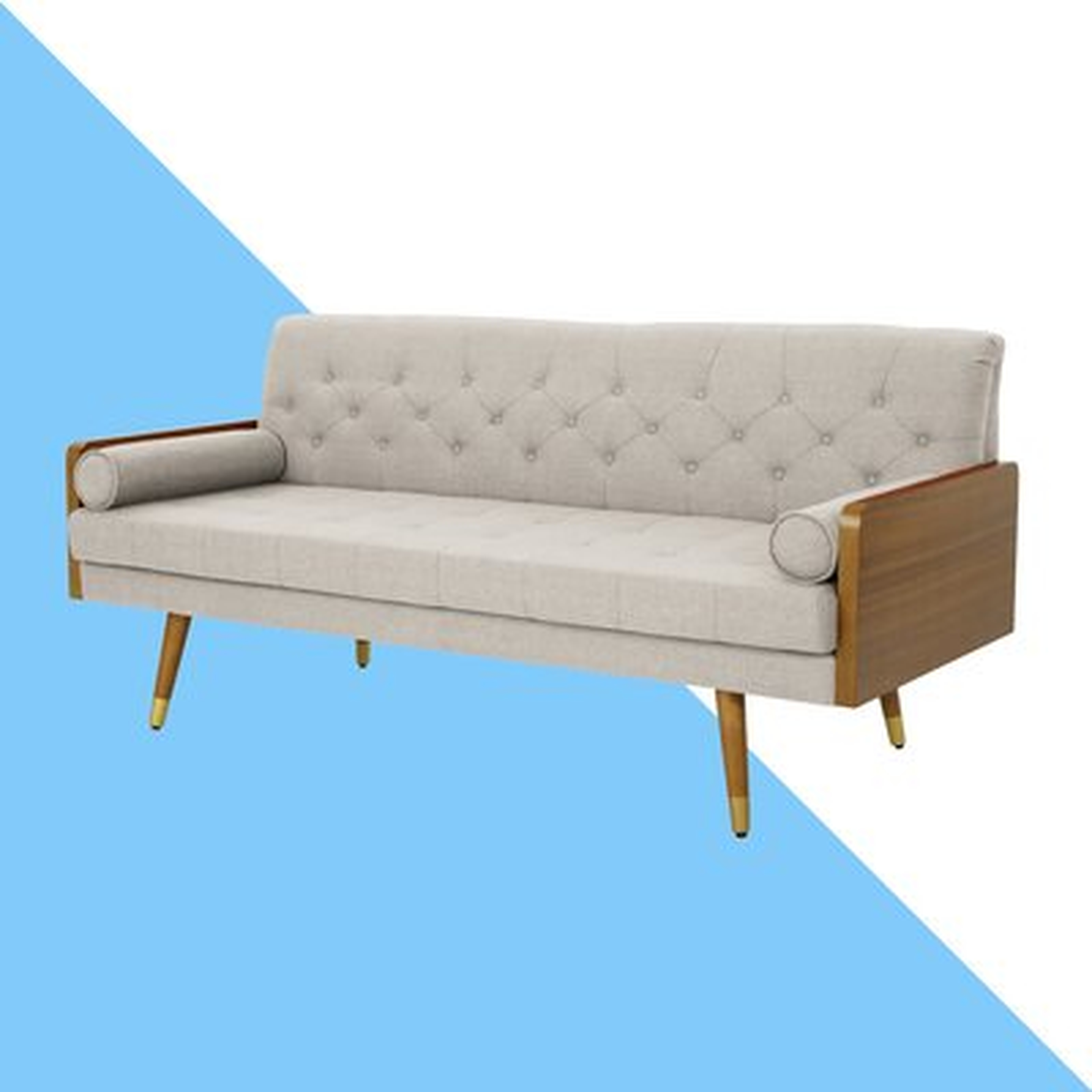 Bel-Air 72.25" Square Arm Sofa - Wayfair