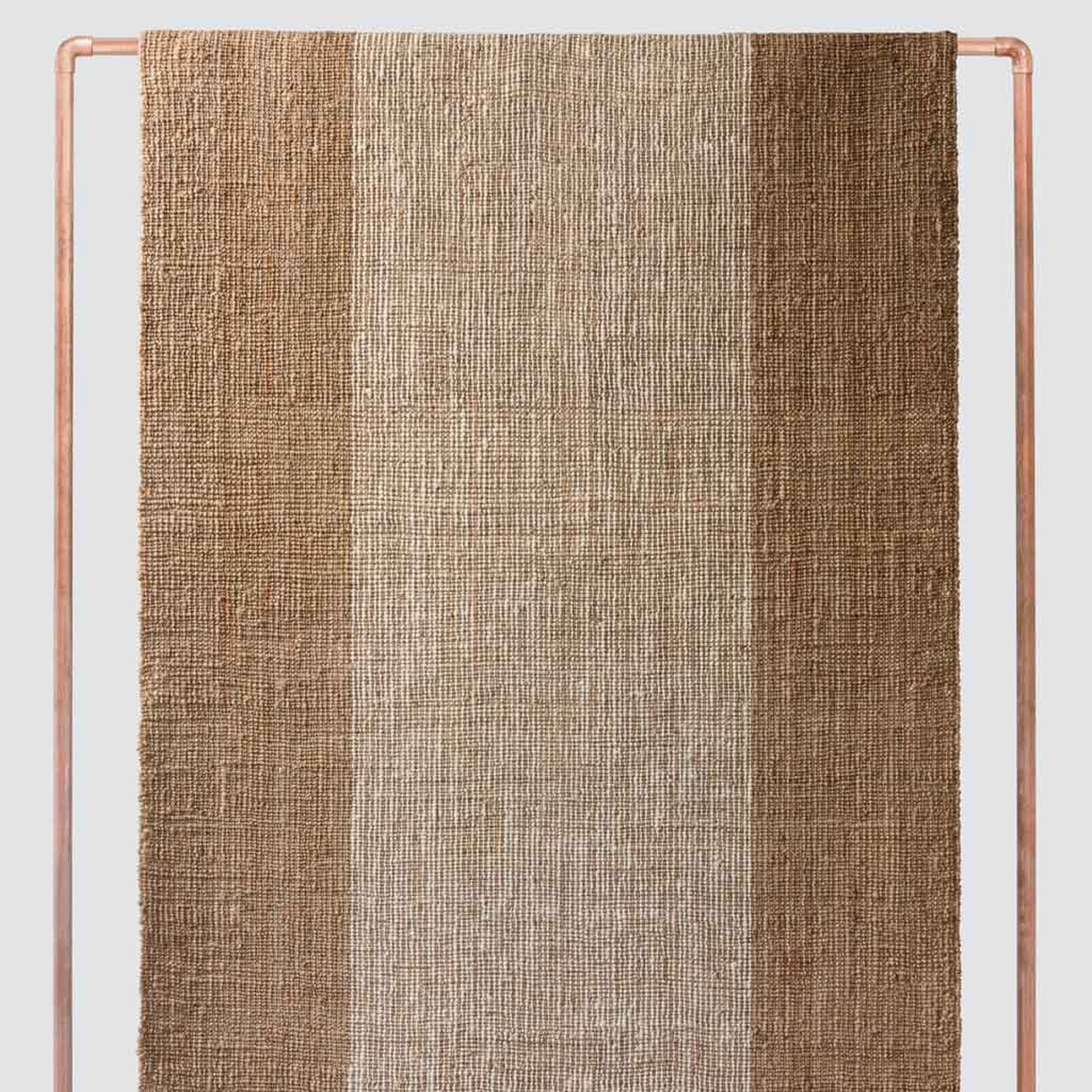 The Citizenry Aditha Handwoven Jute Area Rug | 8' x 10' | Tan - The Citizenry