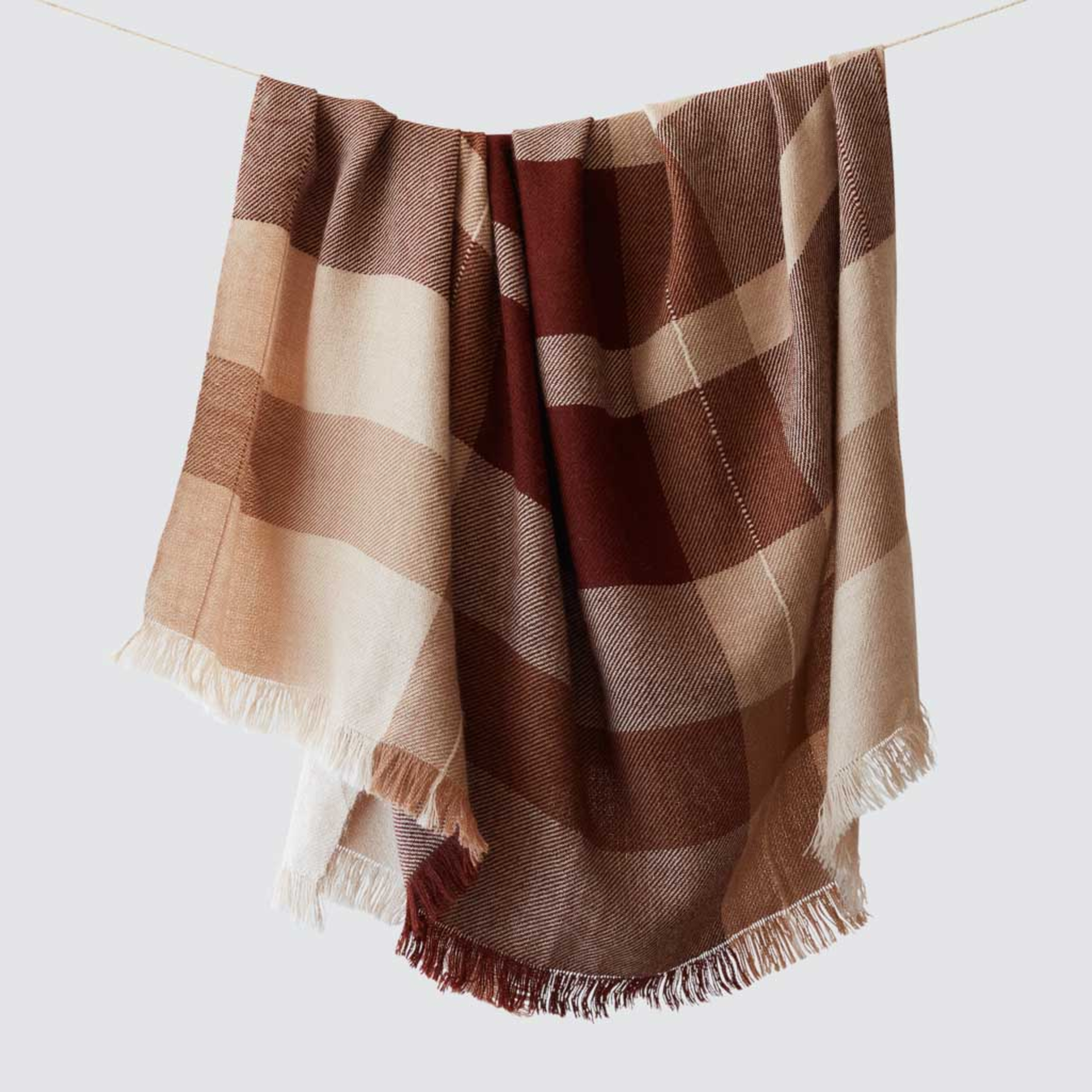 The Citizenry Esperanza Alpaca Throw | Rust - The Citizenry