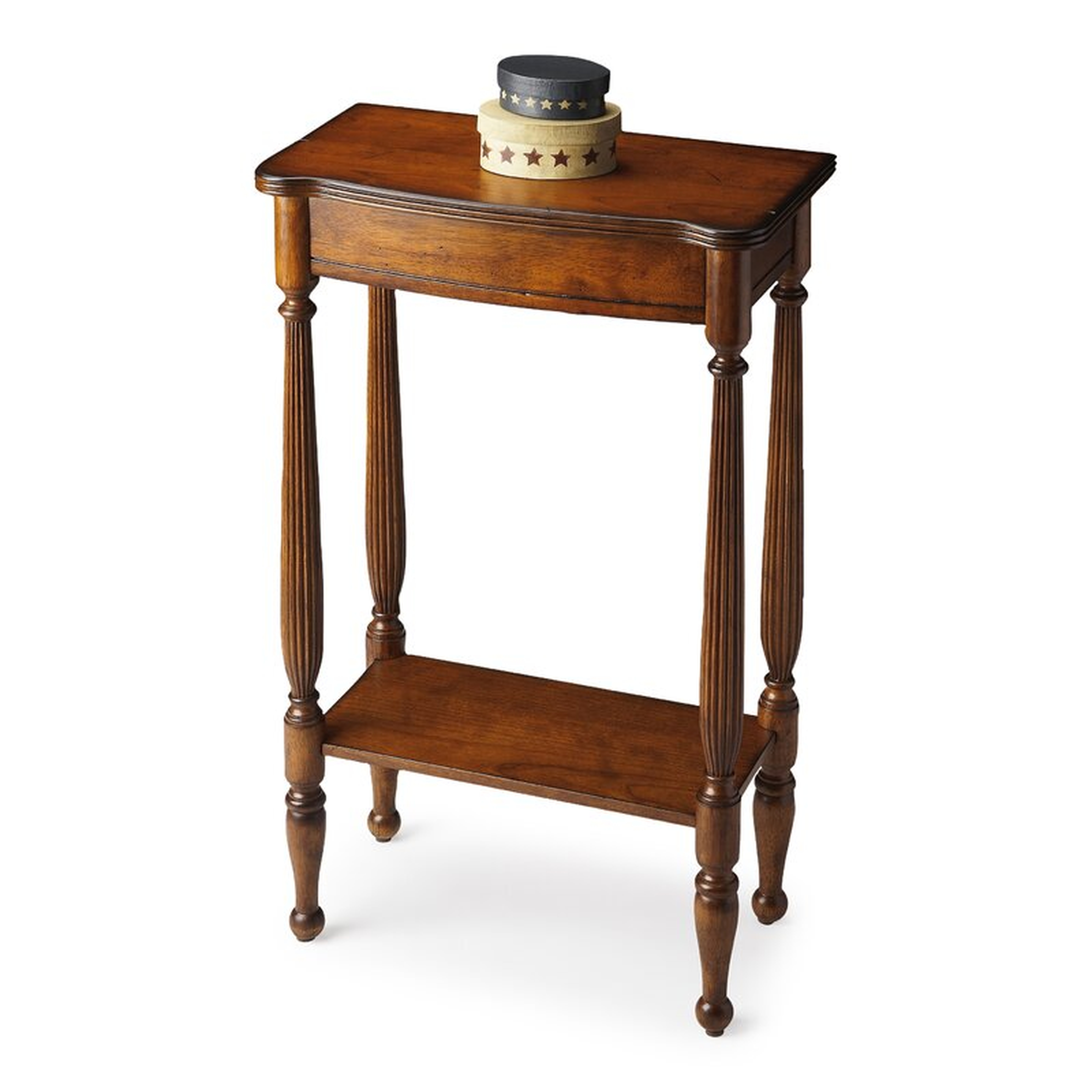 Tamworth End Table Color: Distressed Antique Cherry - Perigold