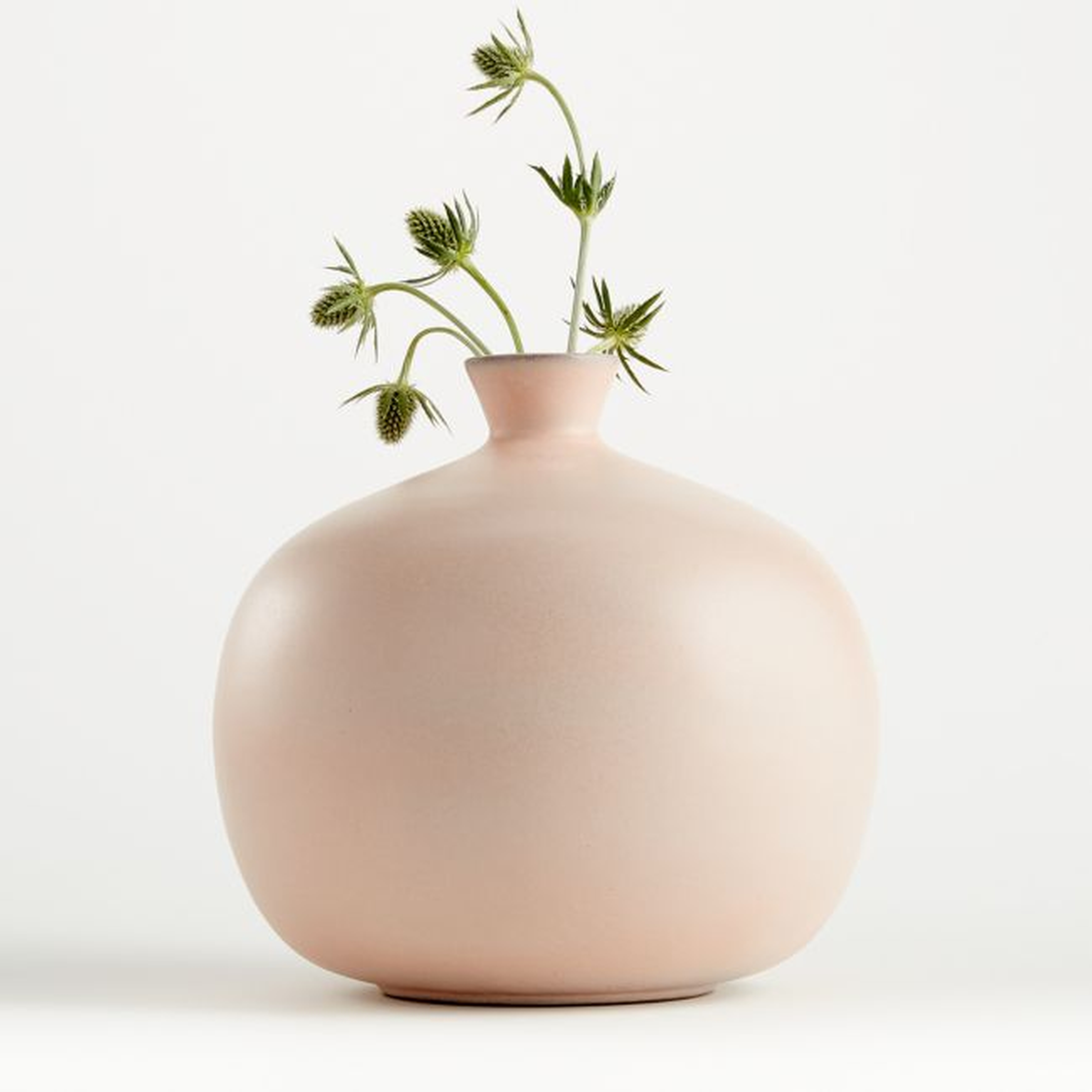 Mireya Blush Vase (limited quantities) - Crate and Barrel