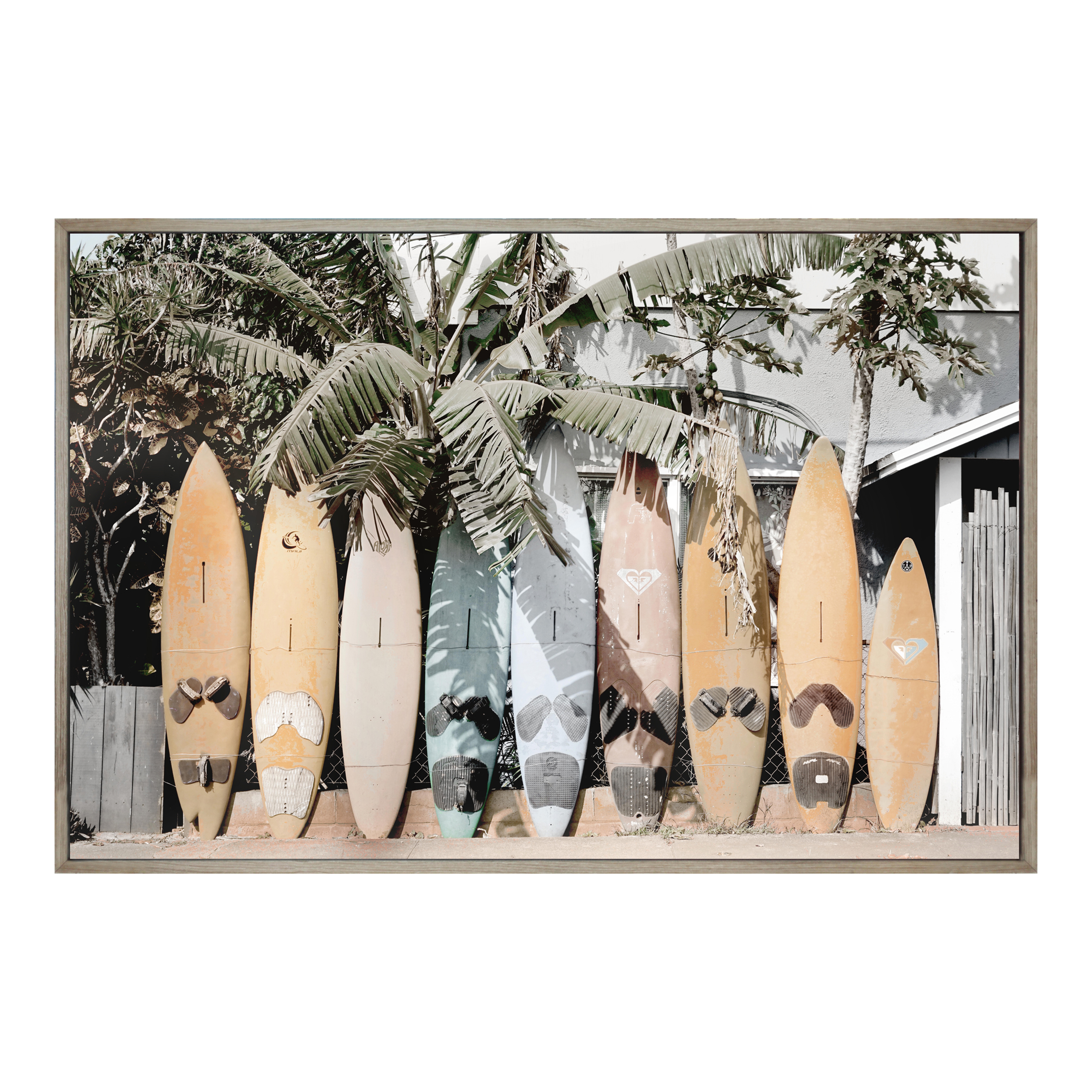 Surfs Up Wall Décor Multi Color - Moes Home Collection