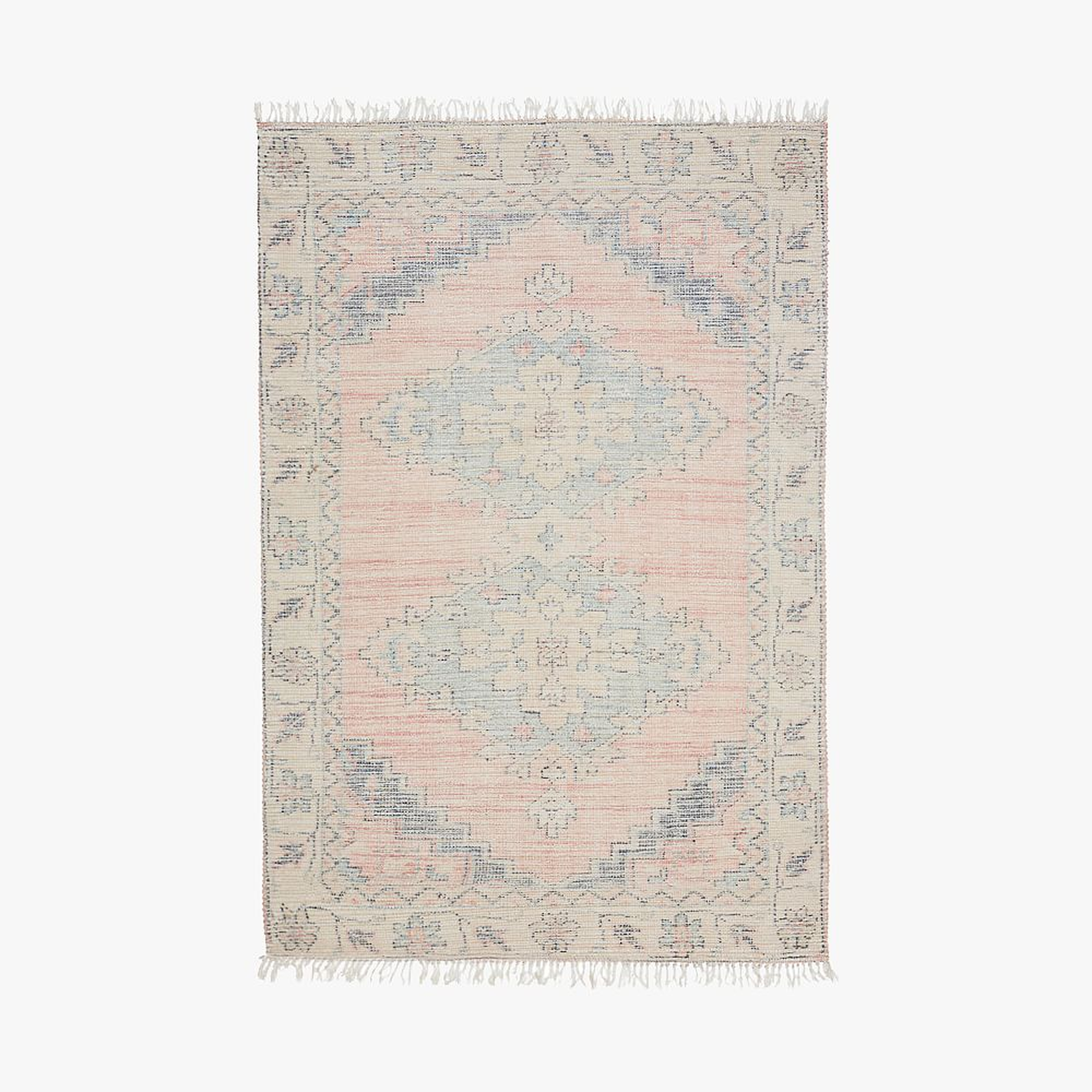 Sunset Traditional Performance Rug, Pink Multi, 5'x8' - Pottery Barn Teen