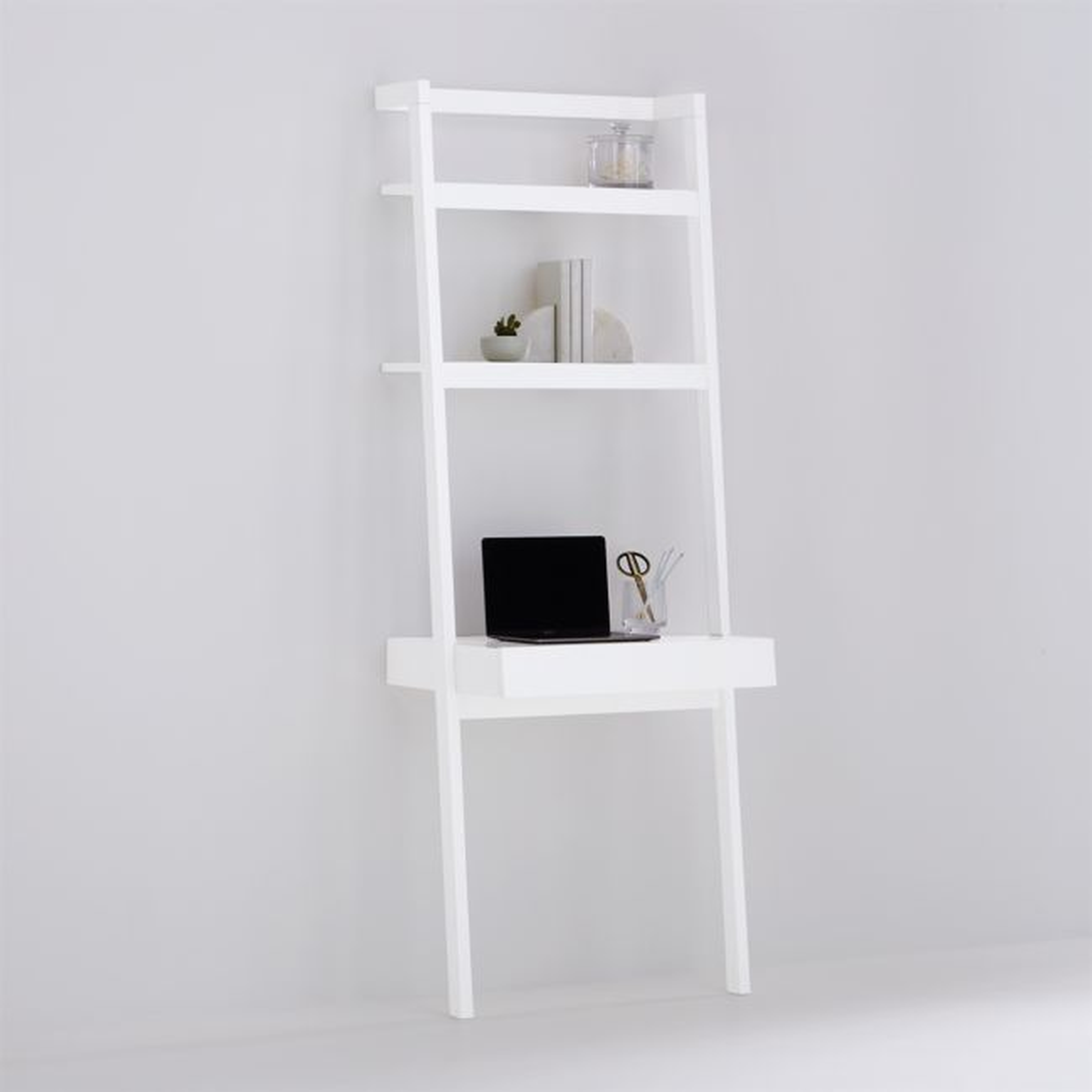 Sawyer White Desk - Crate and Barrel