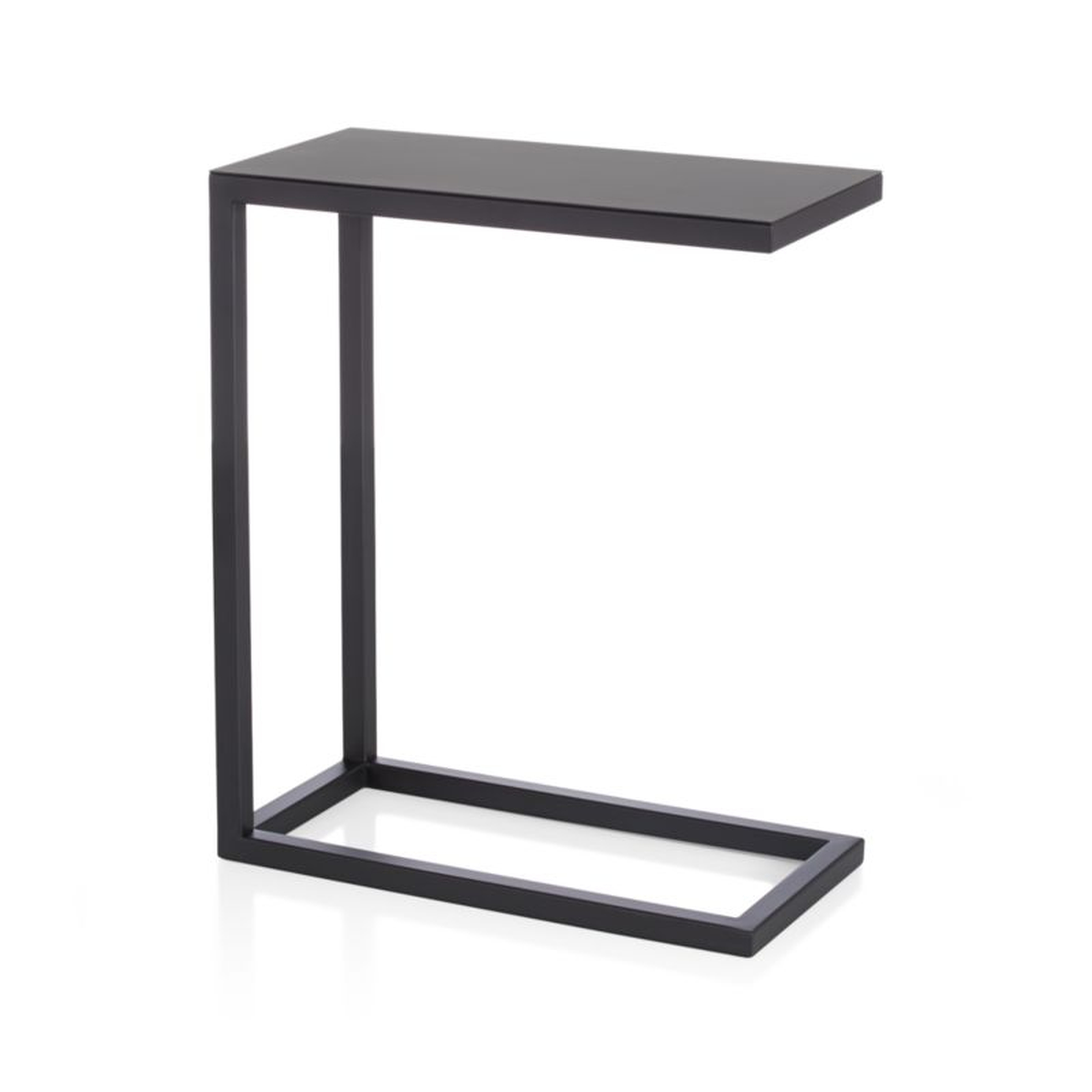 Avenue Black C Table - Crate and Barrel