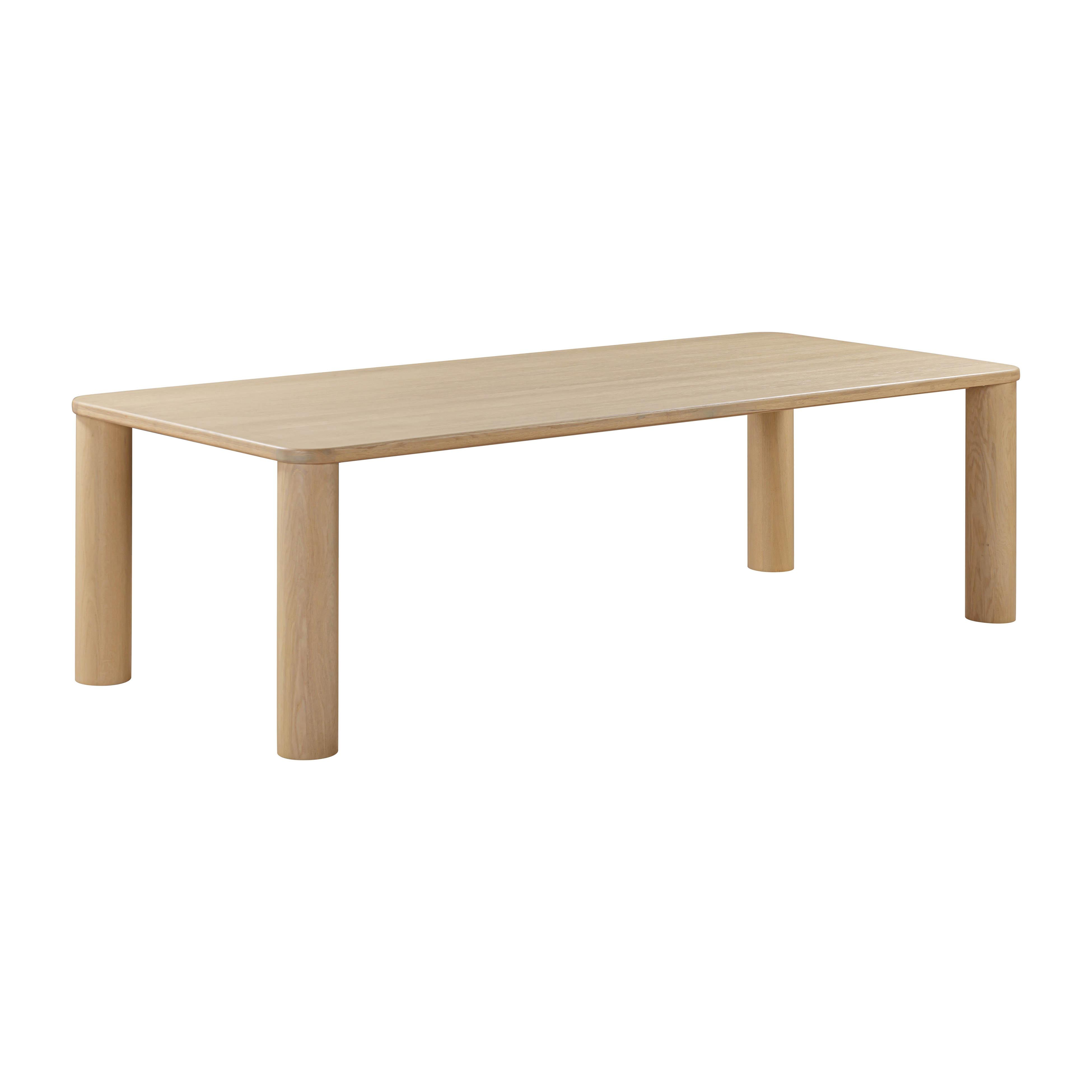 Akola Natural Oak Rectangular Dining Table - TOV FURNITURE