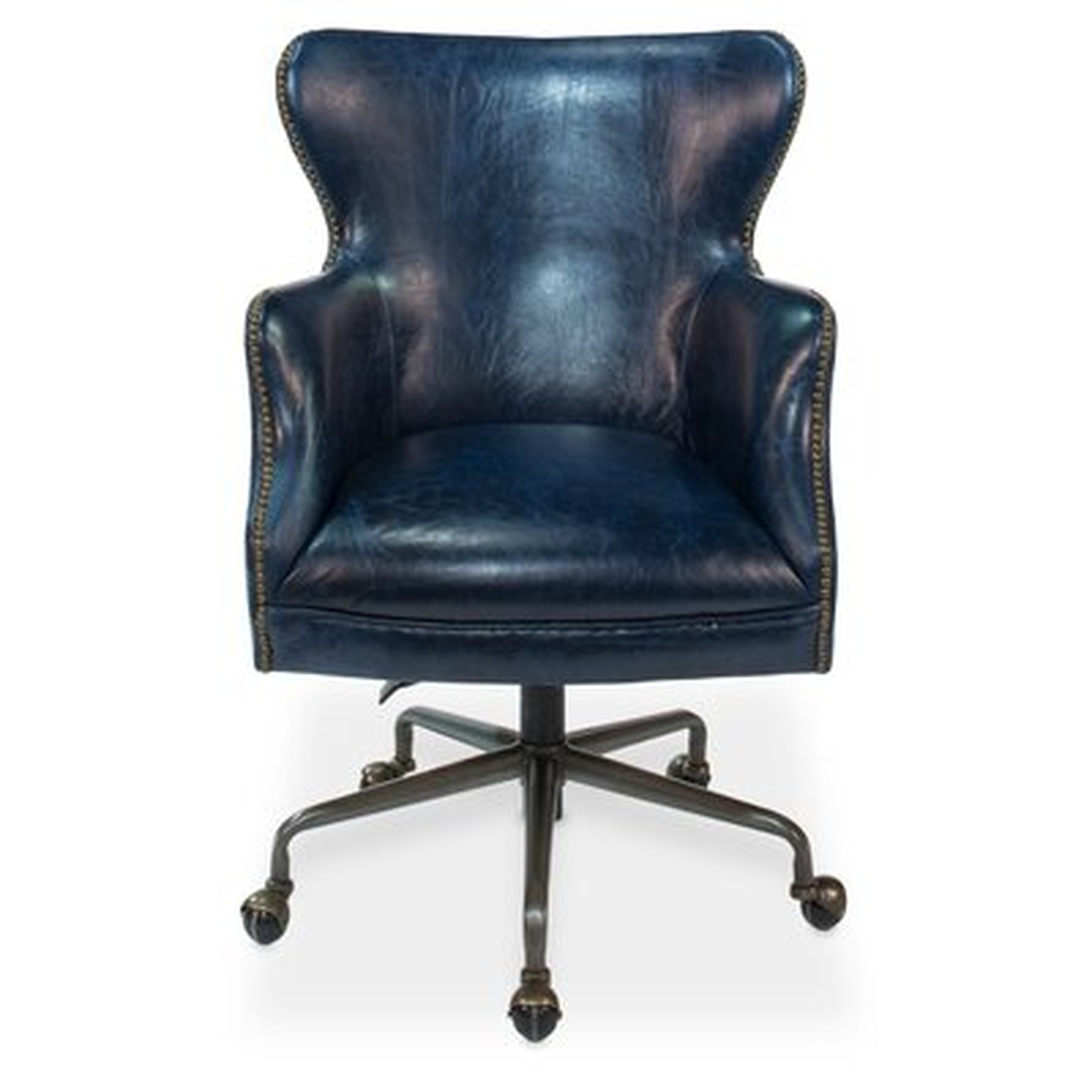 Andrew Jackson Genuine Leather Executive Chair - Wayfair