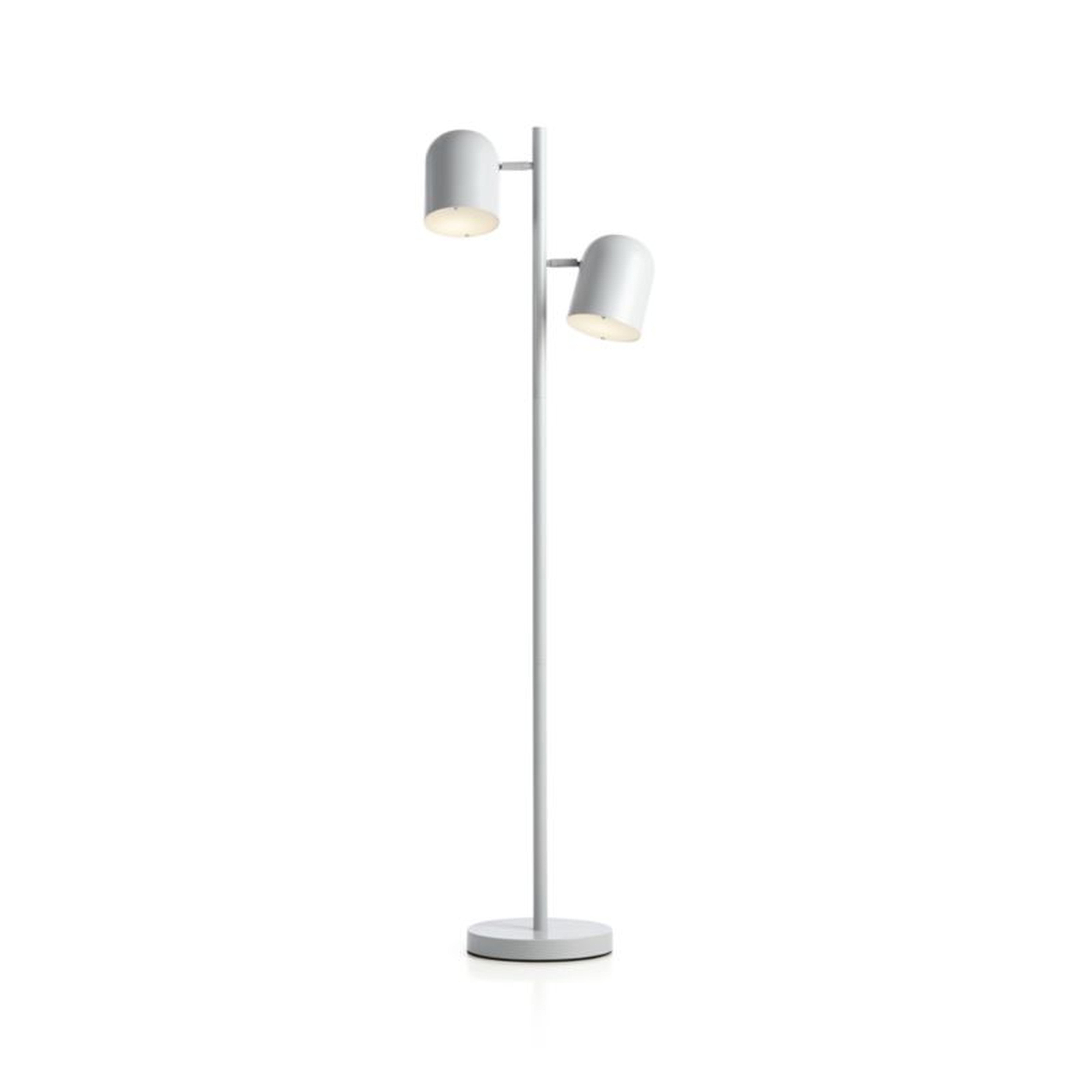 Gray Touch Floor Lamp - Crate and Barrel