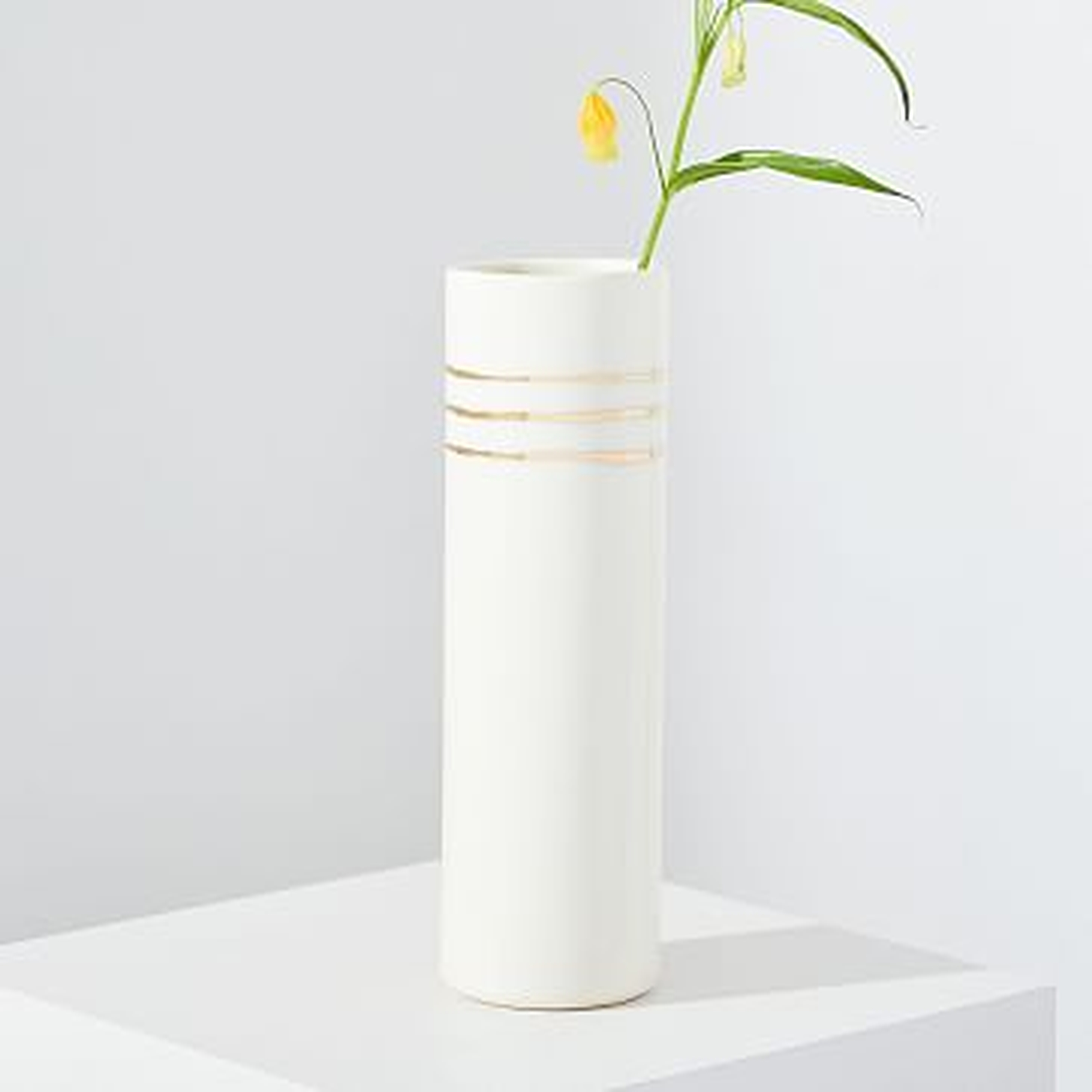 Honeycomb Studio Cylinder Vase - West Elm