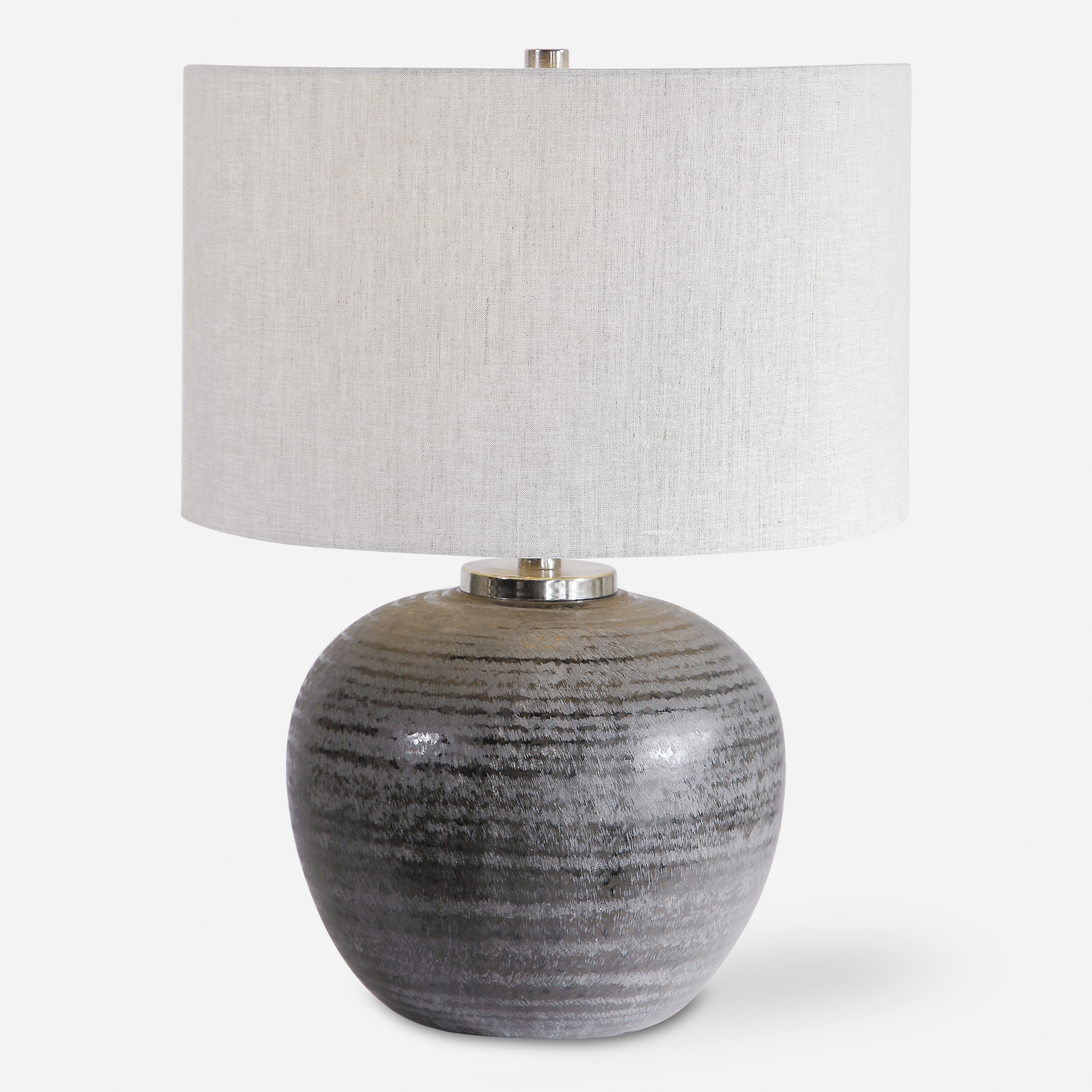 Mikkel Charcoal Table Lamp - Uttermost