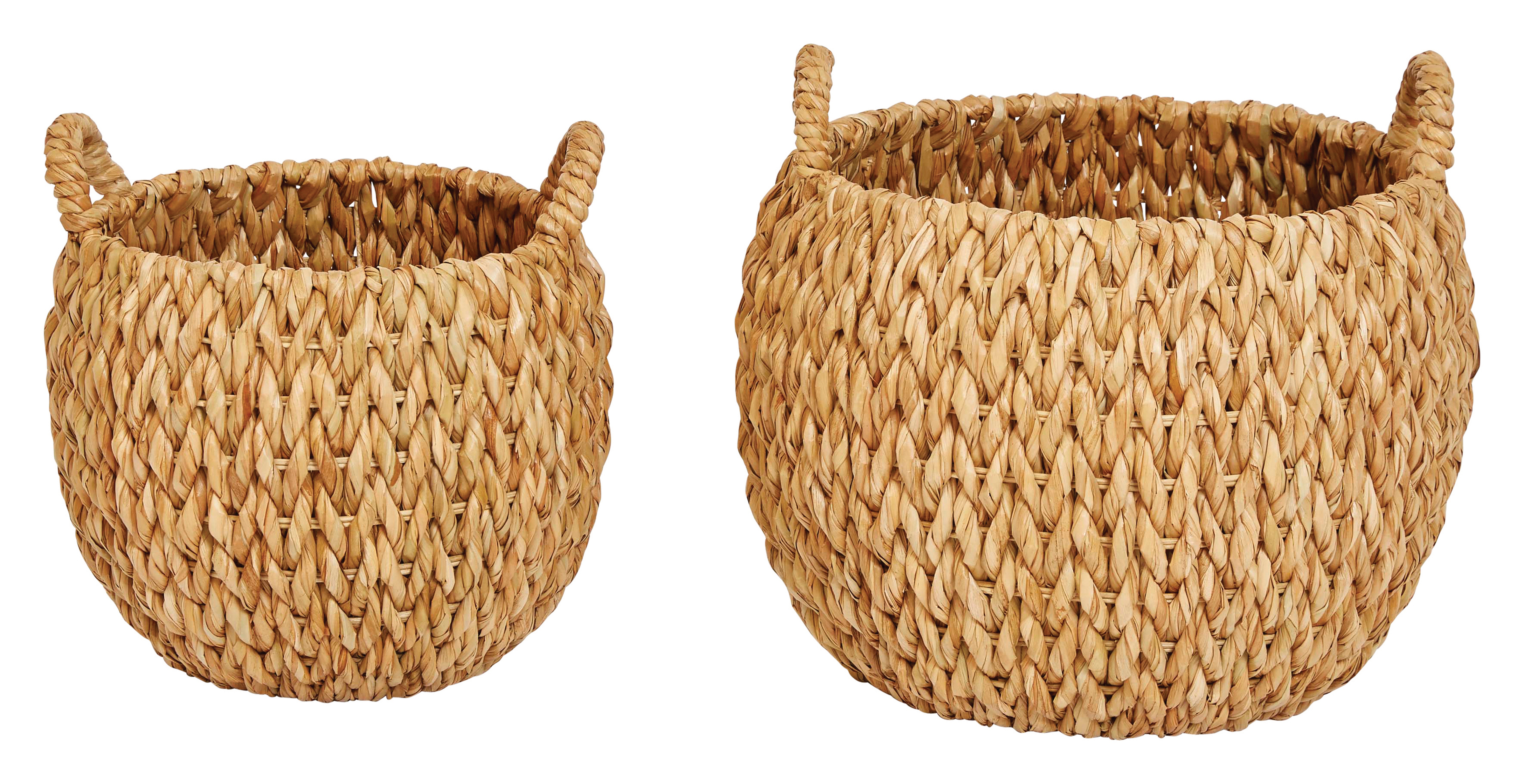 Water Hyacinth/Rattan Basket - Bloomingville