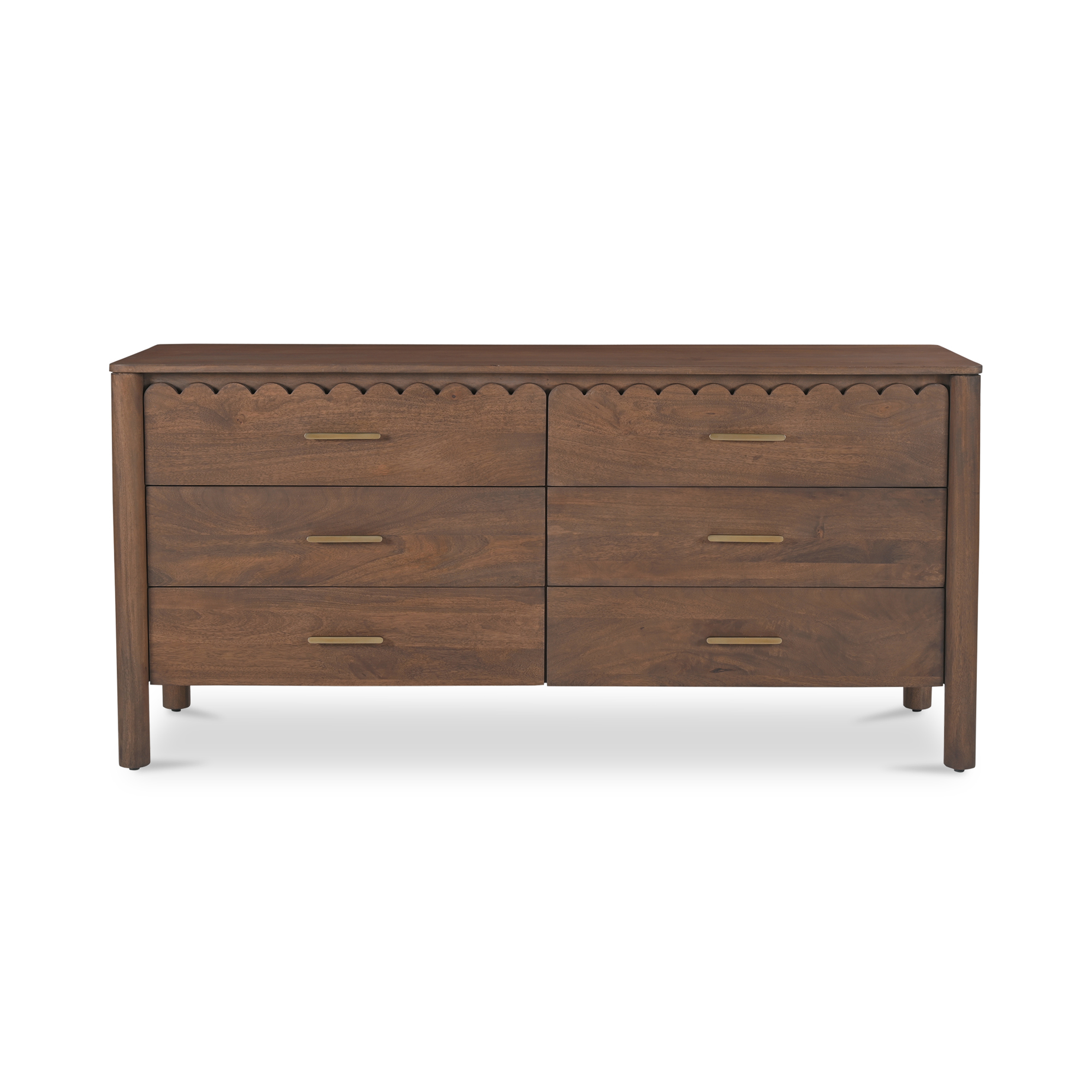 Wiley Dresser Vintage Brown - Moes Home Collection
